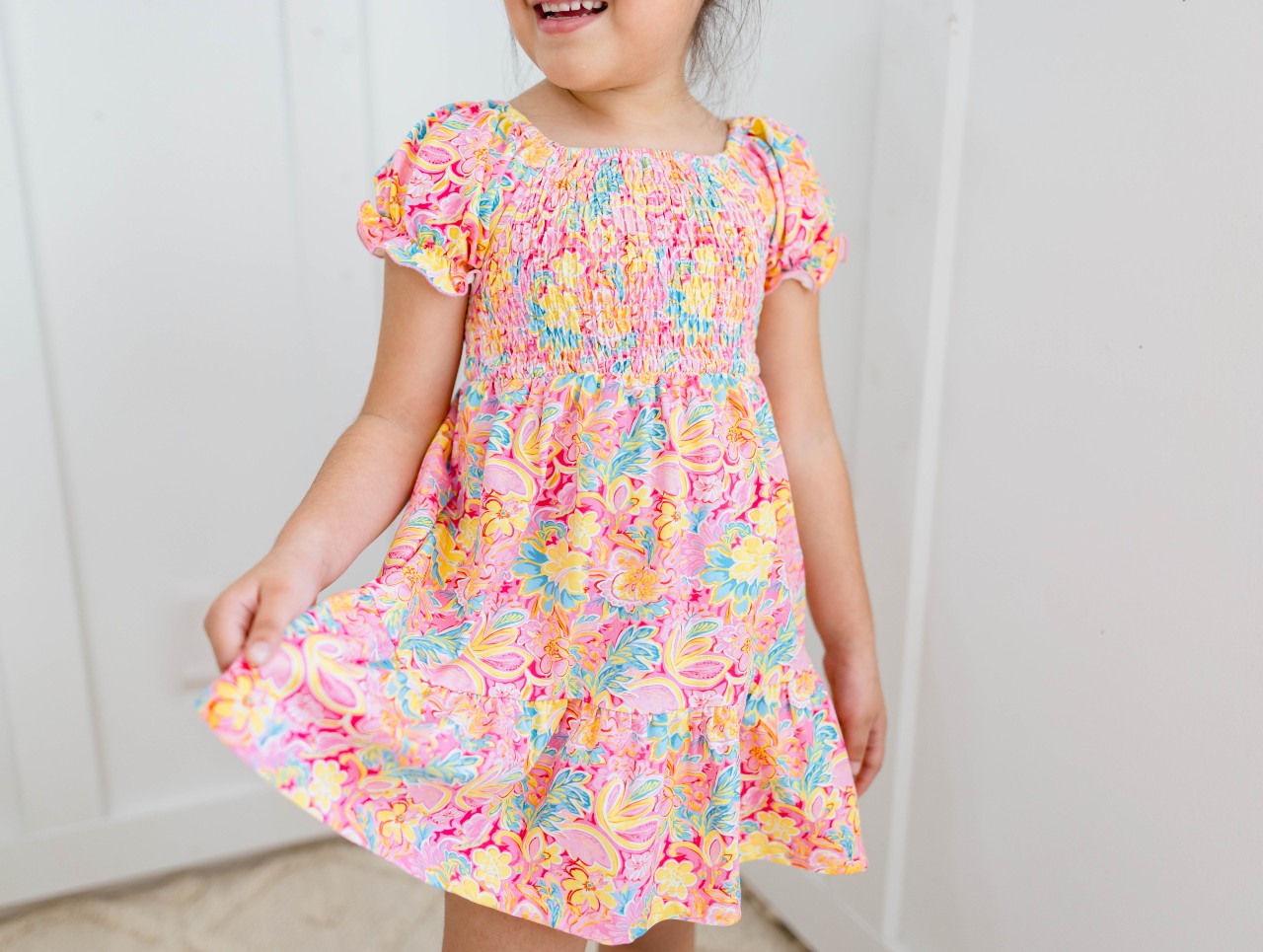 Sadie Knit Dress - Hula Pink (Final Sale)