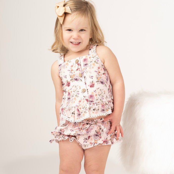 Ella Gauze Set- Violet Breeze