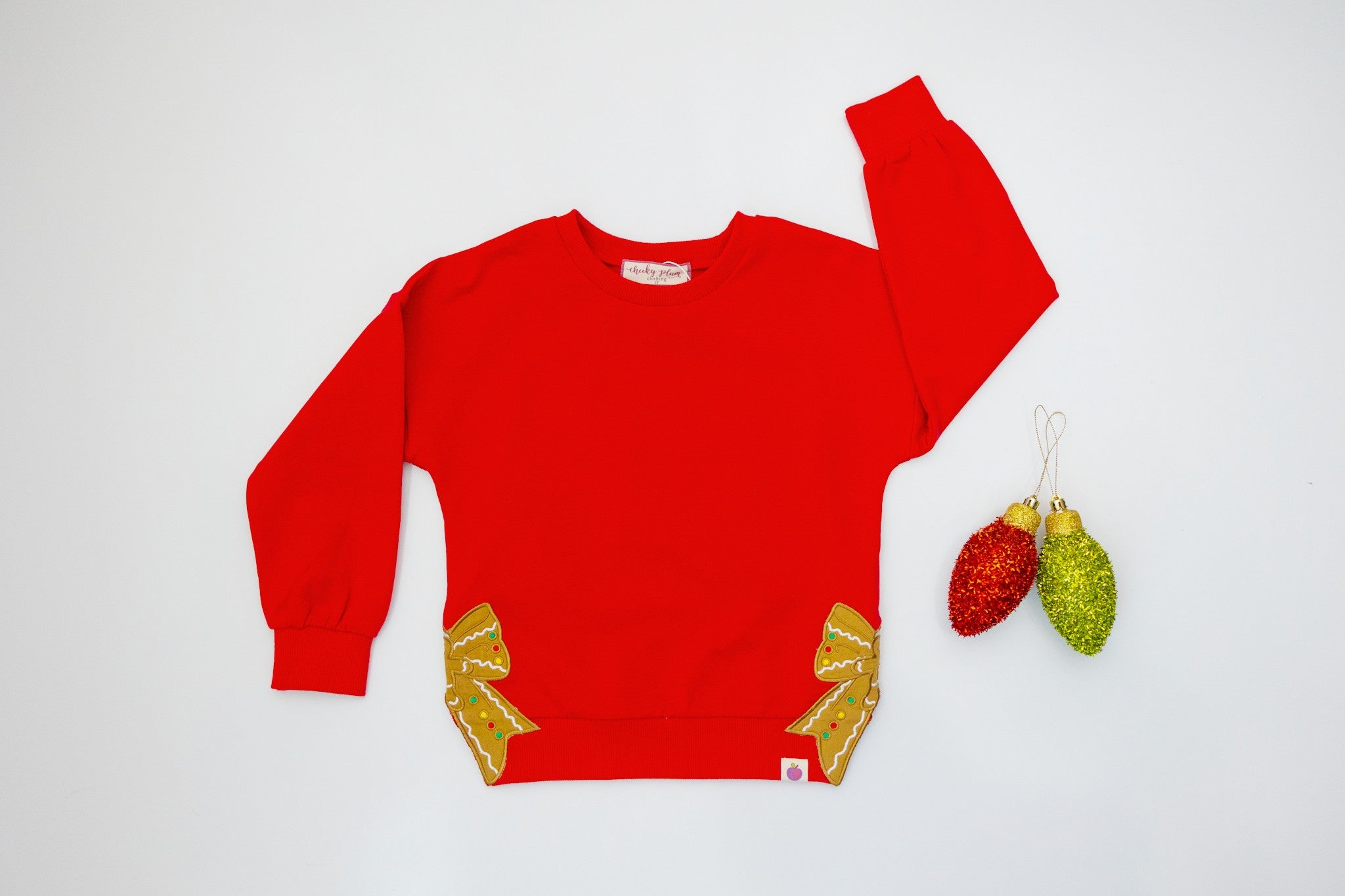 Applique Sweater - Gingerbread Magic (Pre-Order)