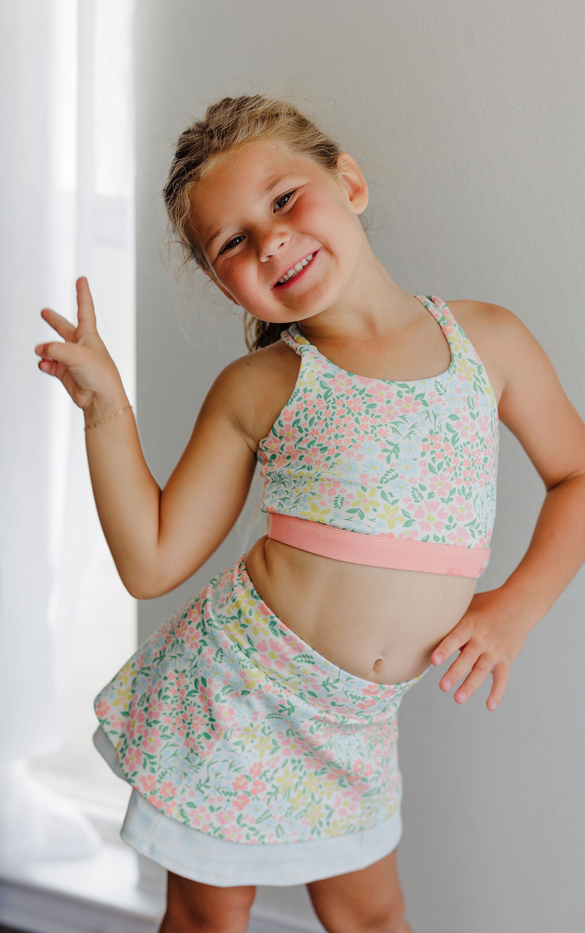Active Crop Top - Happiness (Runs Small)