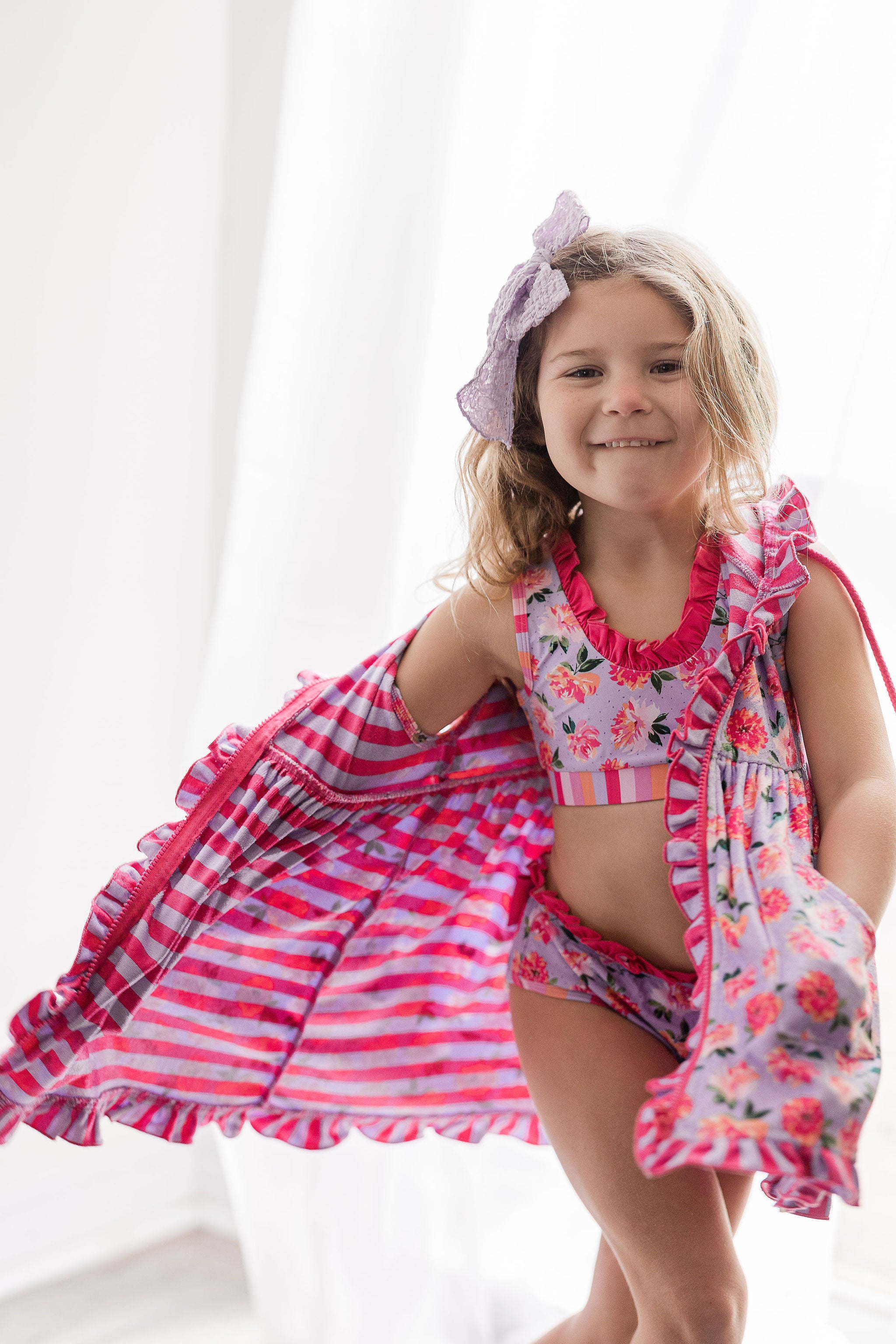 Billie Swimsuit - Orchid Oasis