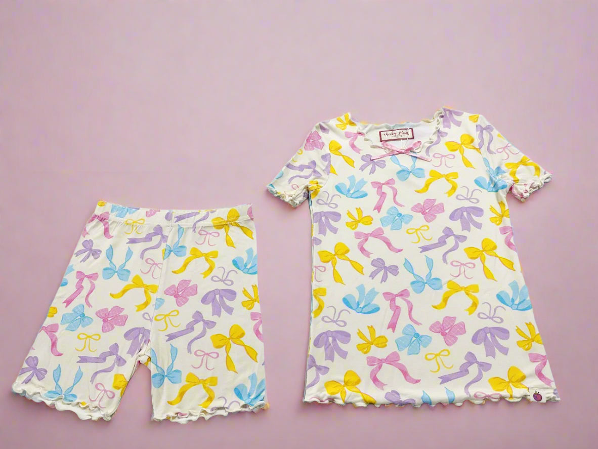 Loungewear Set - Bow Bliss