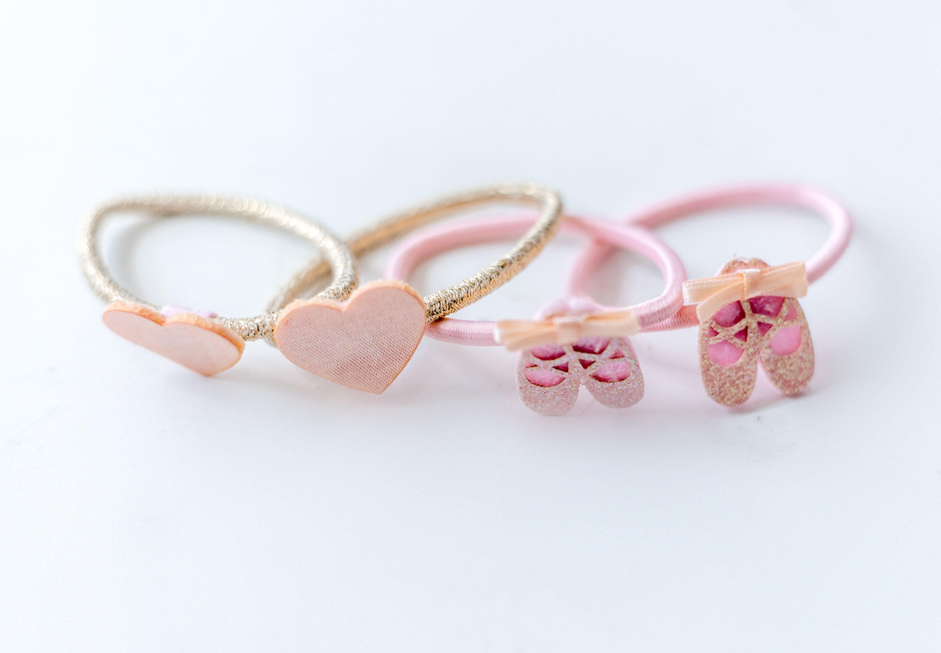 Ballet Shoes Ponytail Holders