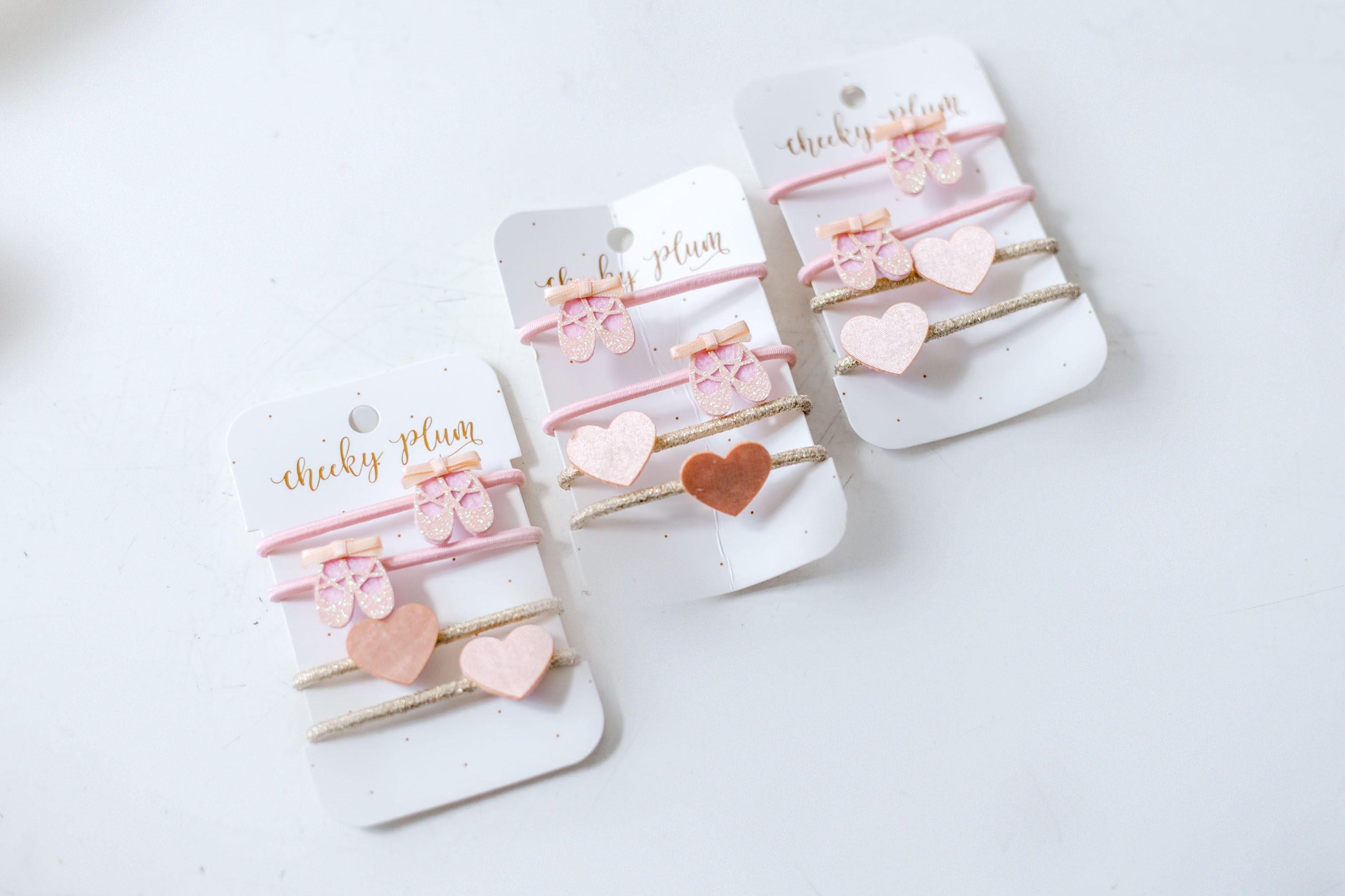 Ballet Shoes Ponytail Holders