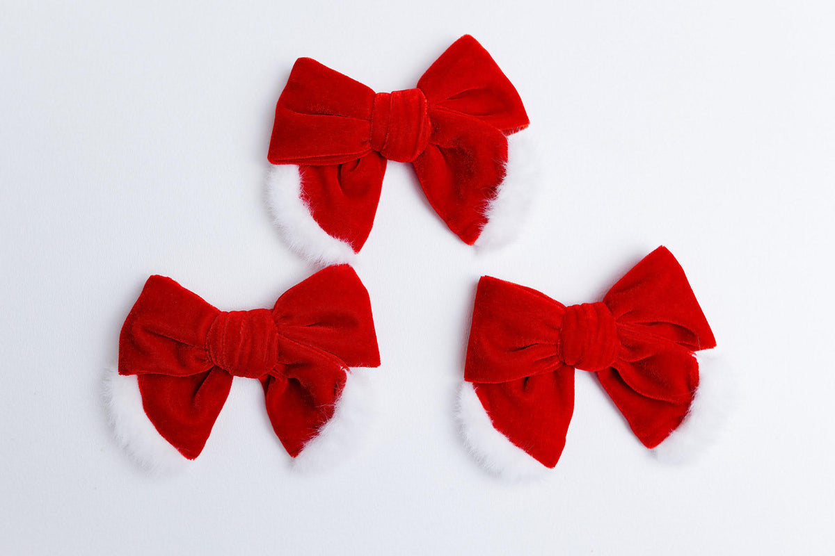 Vixen's Velvet Hair Bow