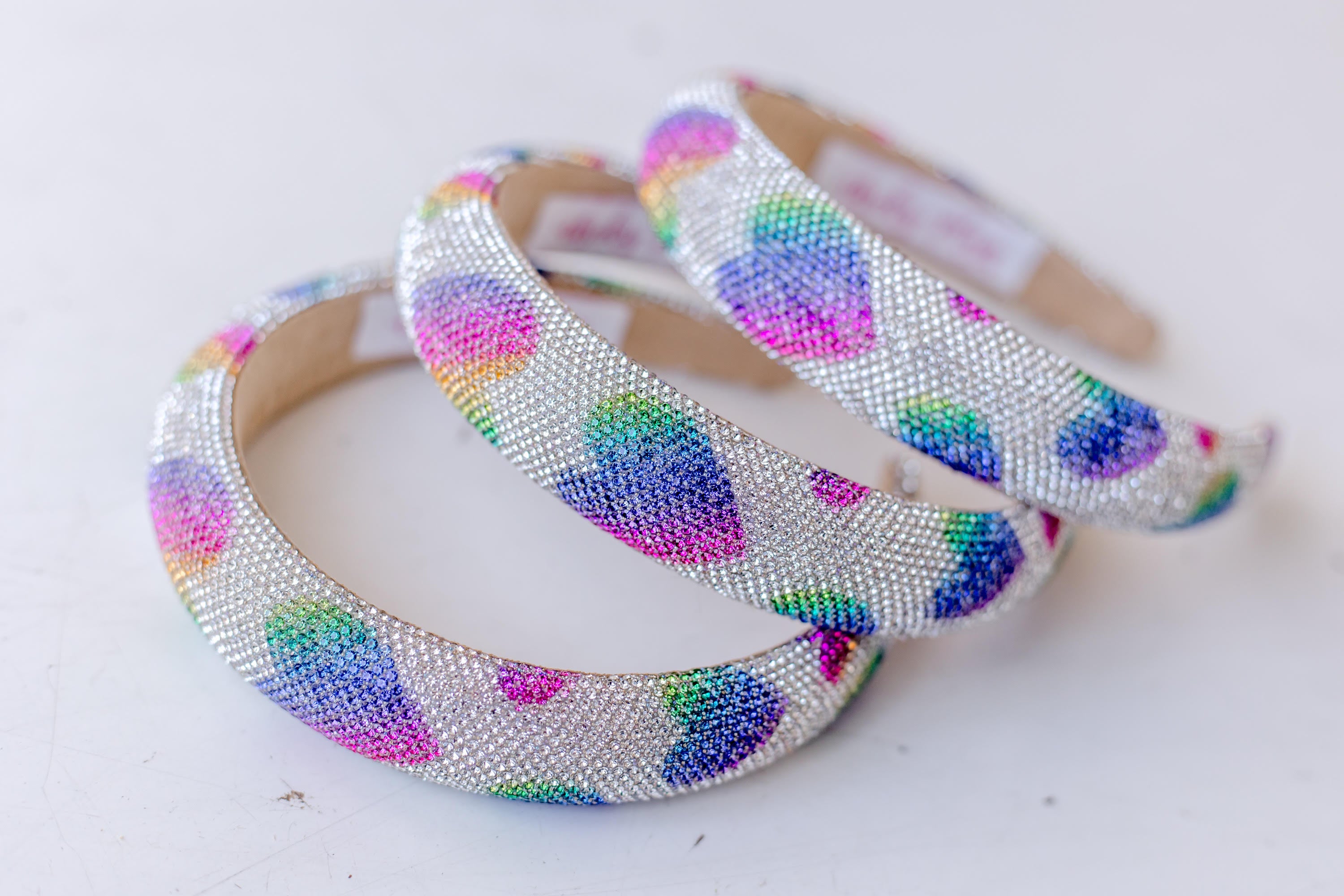 Beaded Headband - Rainbow Dazzle