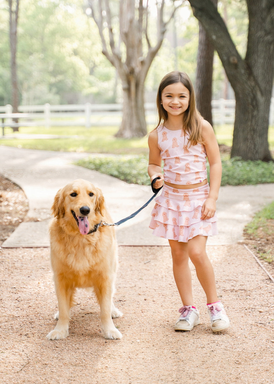 Active Tank - Puppy Bow Parade (Pre-order)