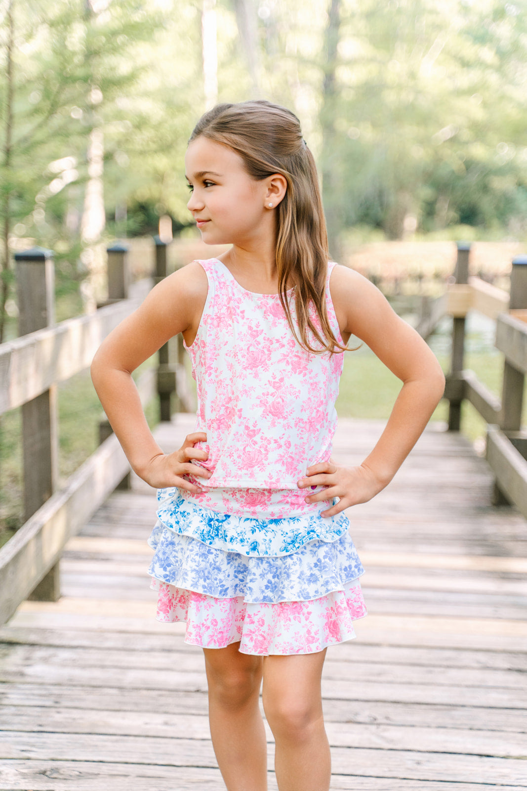 Active Skirt - Toile de Rose (Pre-order)