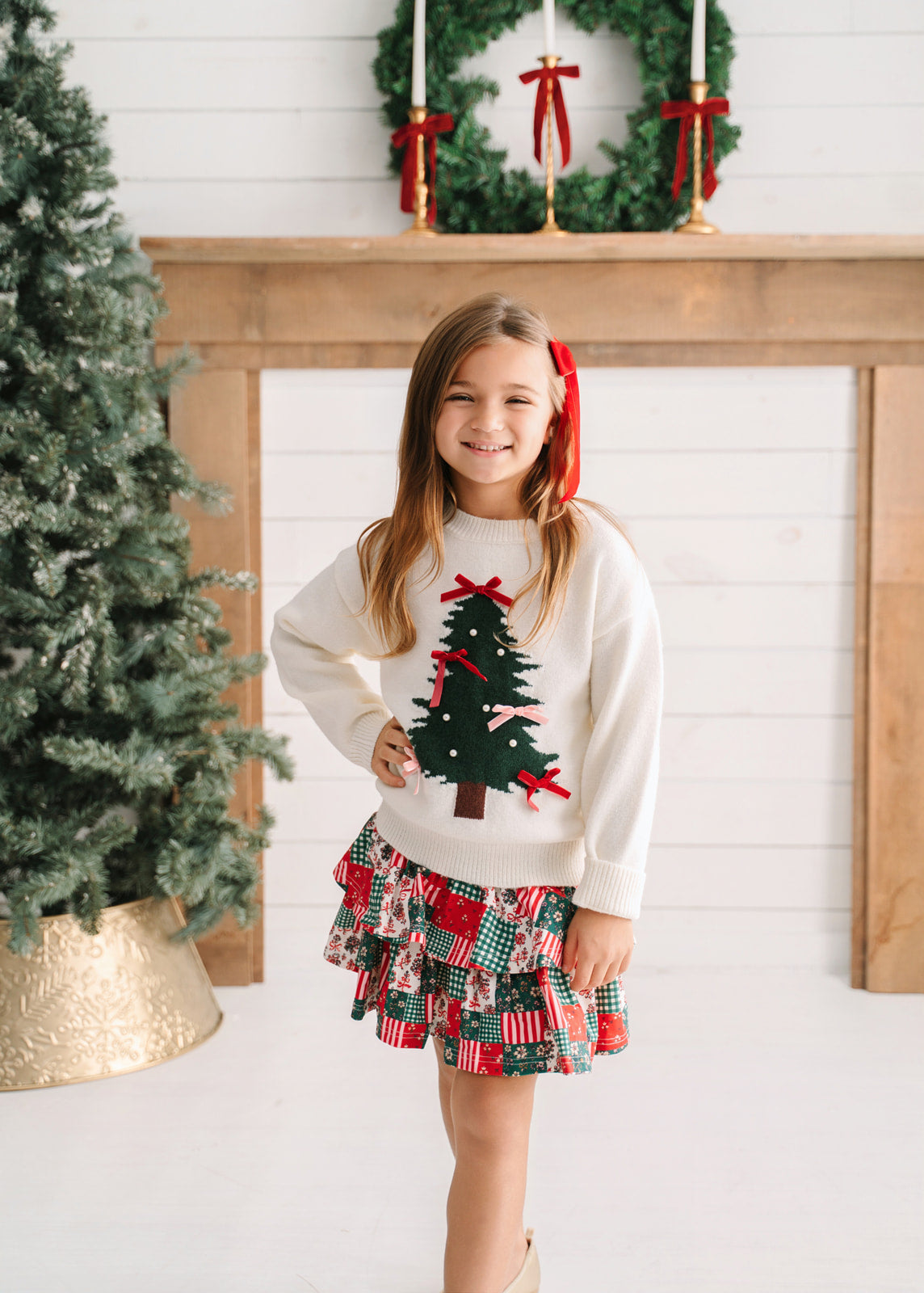 Sweater - Tinsel & Bows Tree