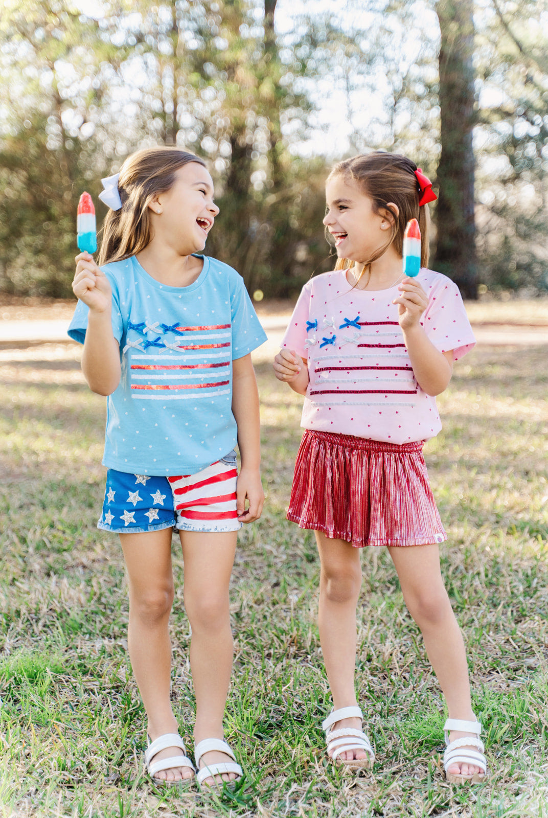 Graphic Tee - Pink Starry Ribbon