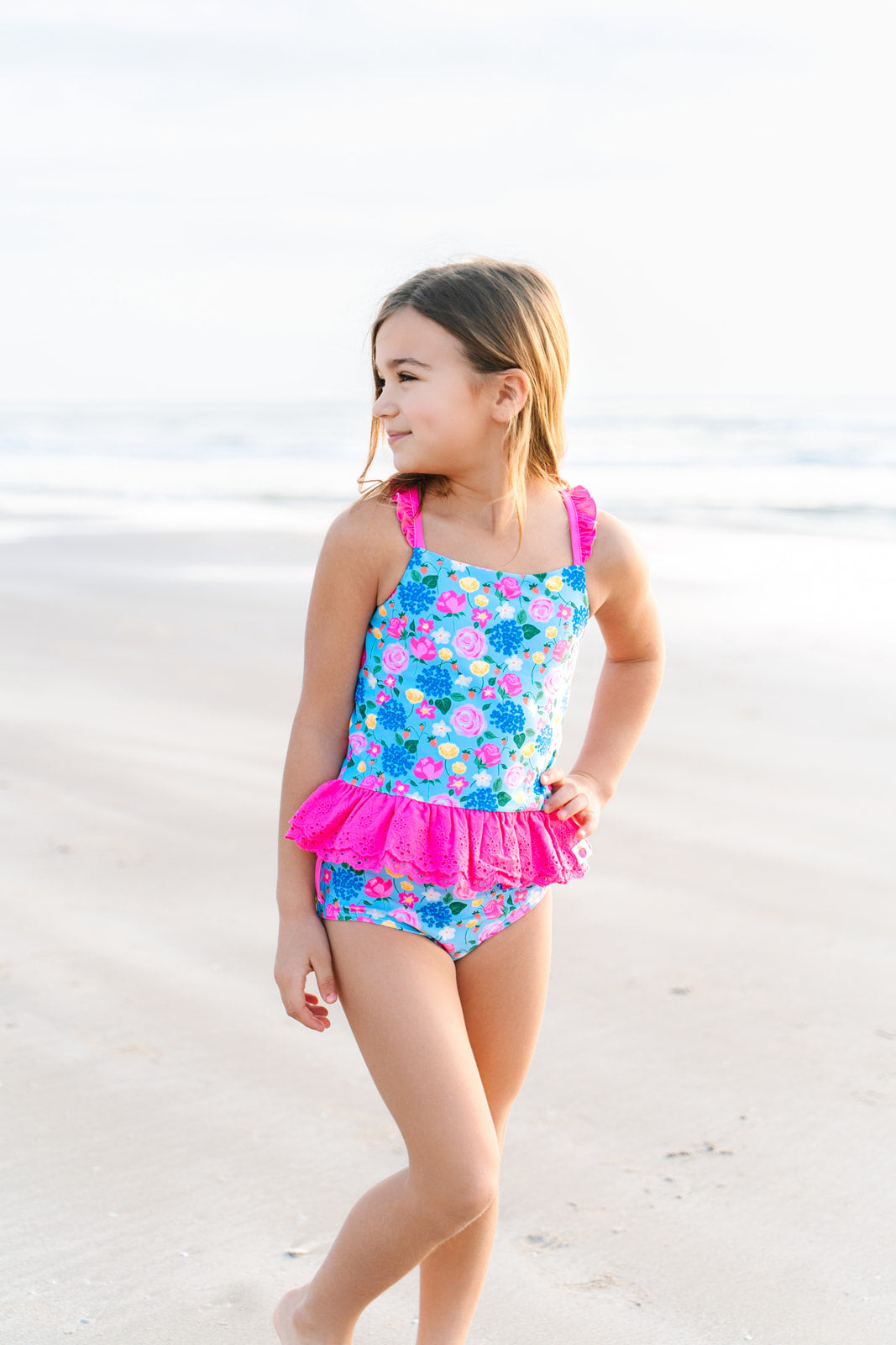 Selah Tankini Swimsuit - Blossom Breeze