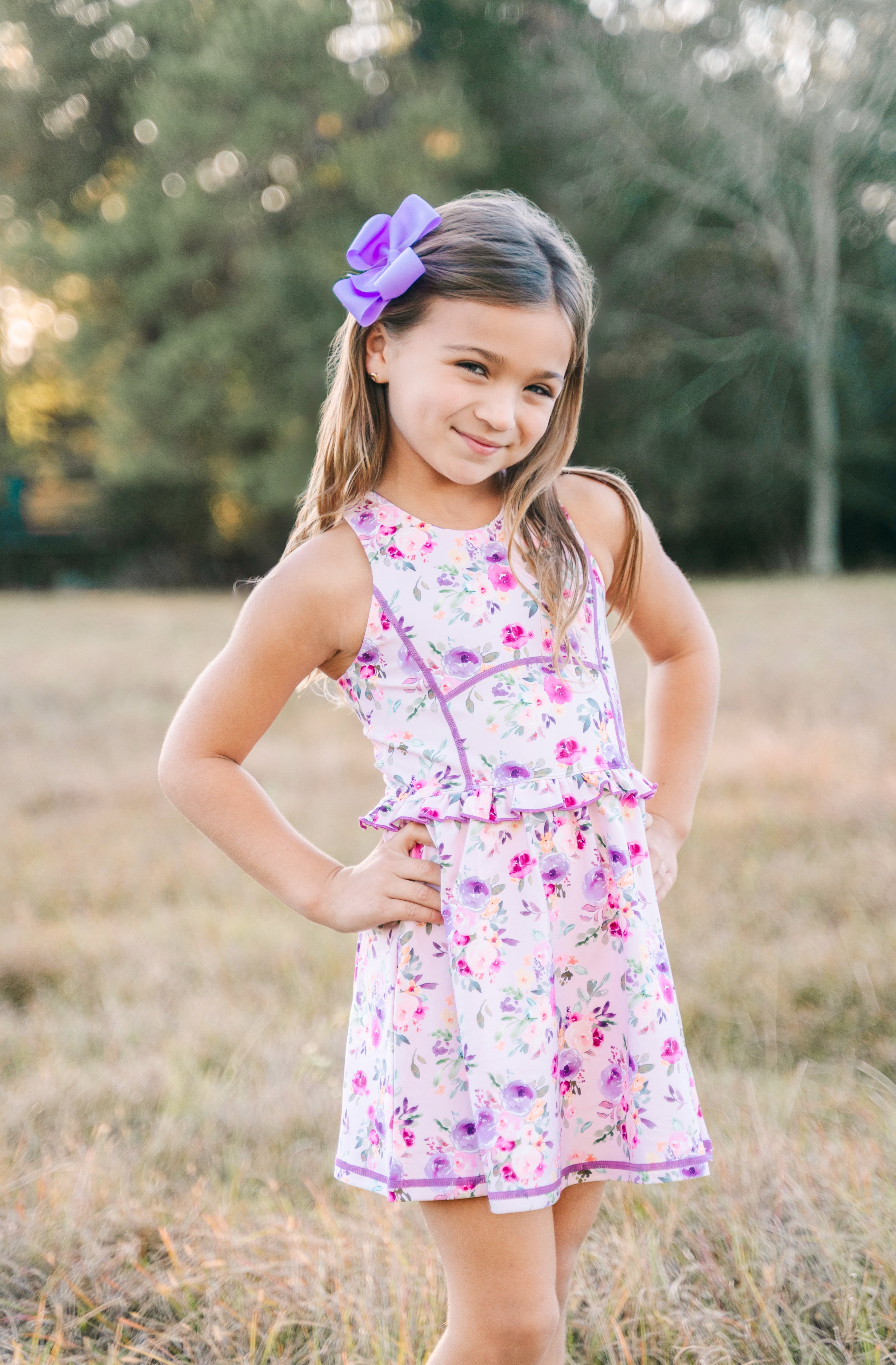 Athletic Dress - Violet Breeze