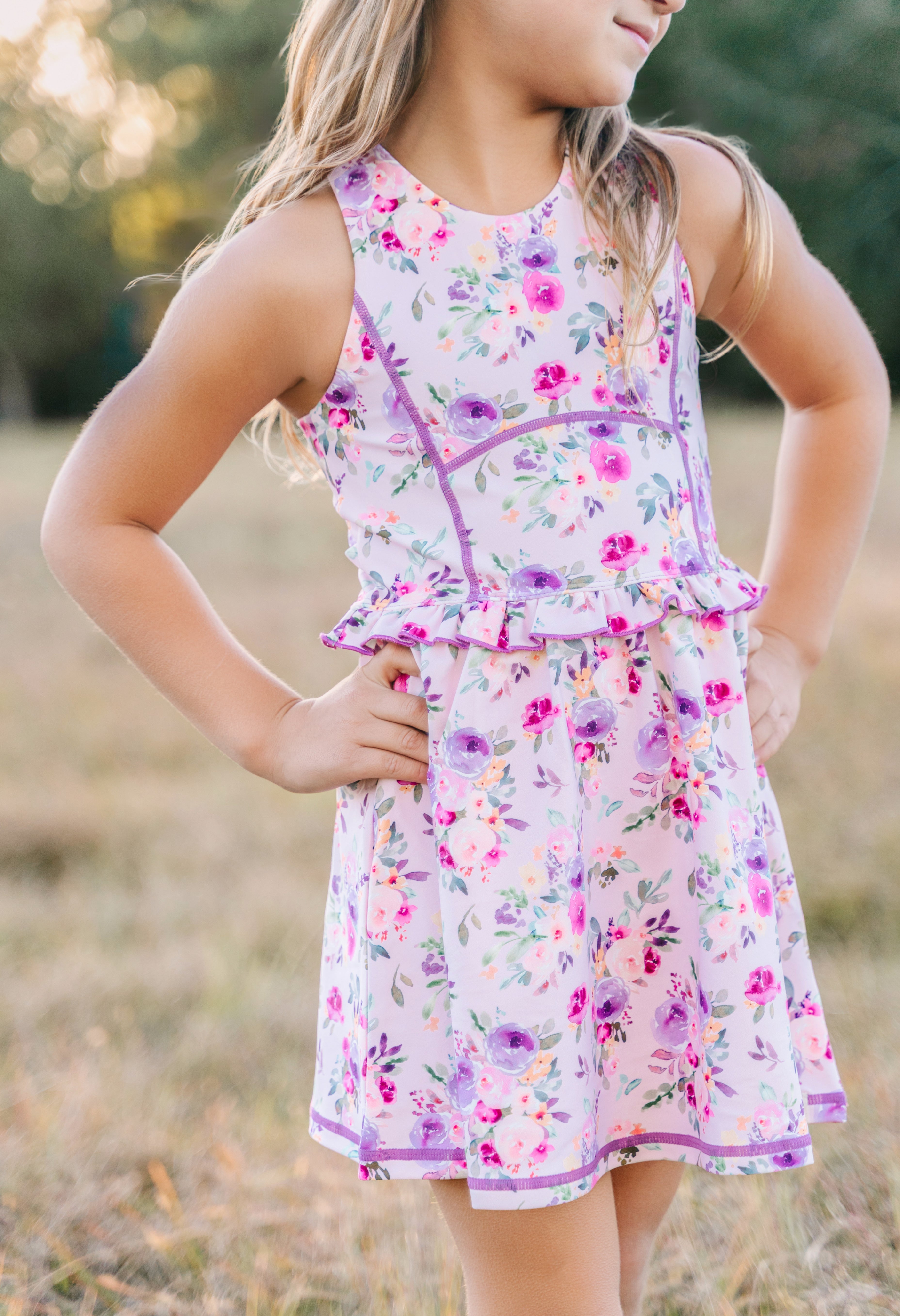 Athletic Dress - Violet Breeze