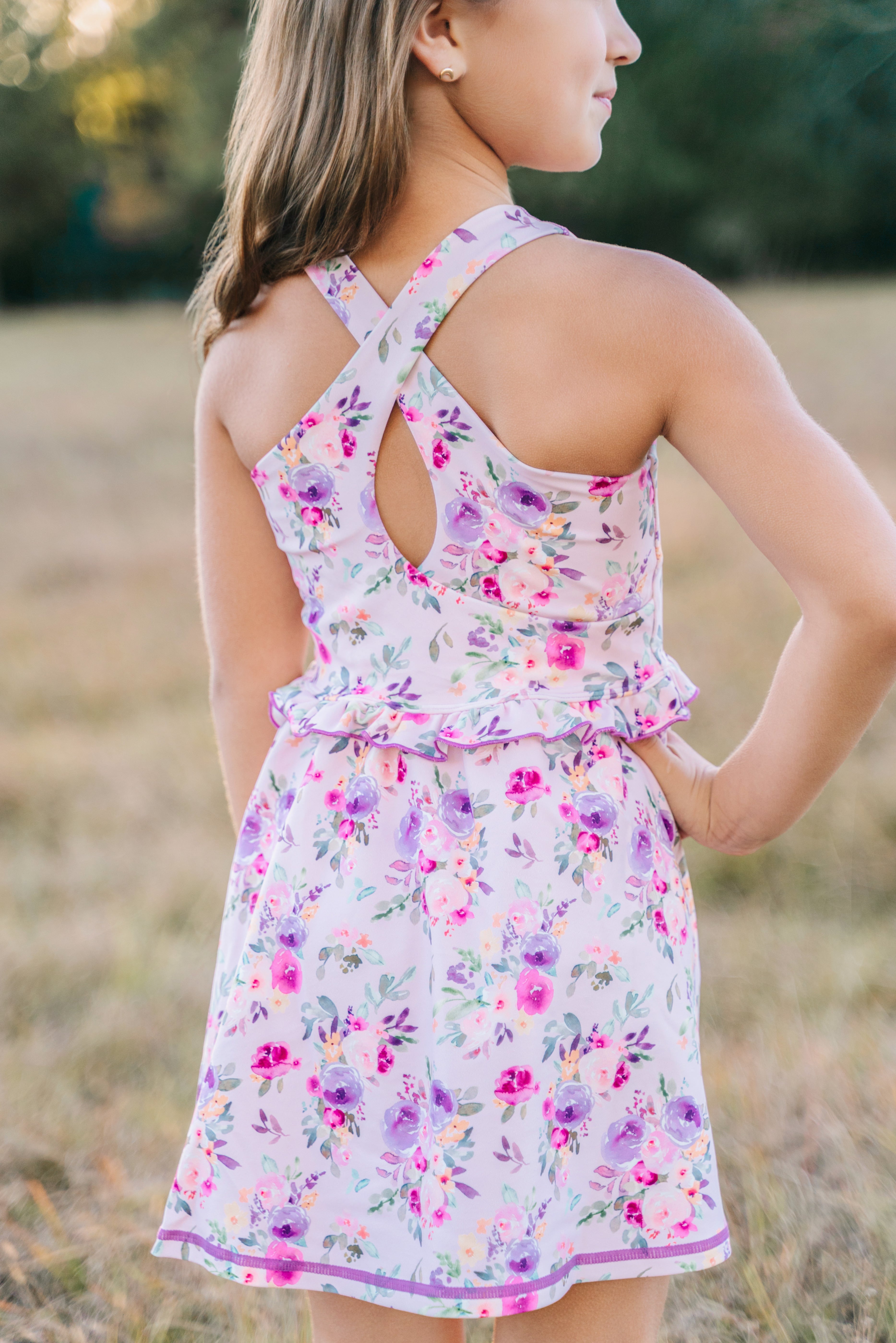 Athletic Dress - Violet Breeze