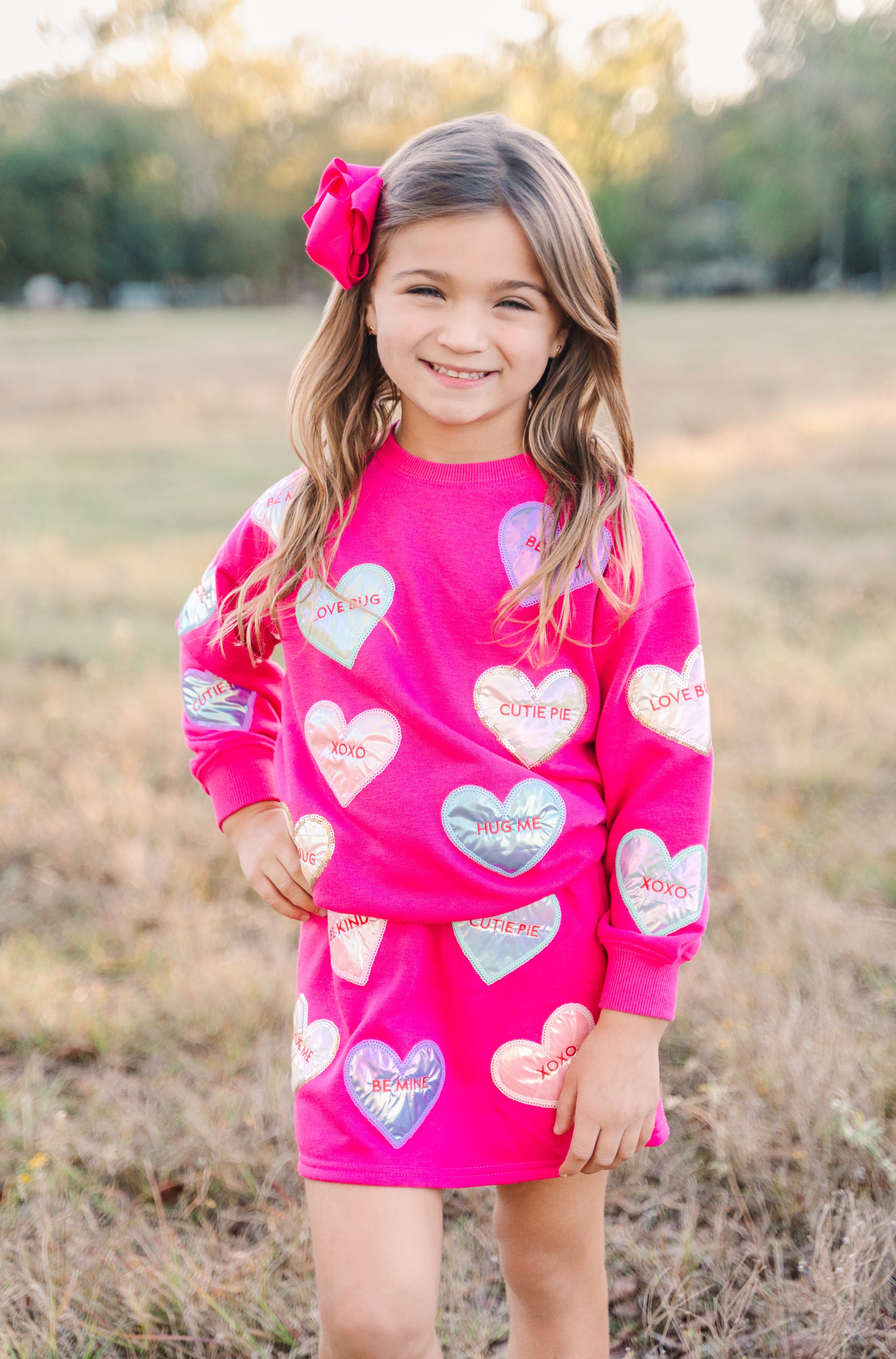 Sweater - Shimmer Candy Hearts