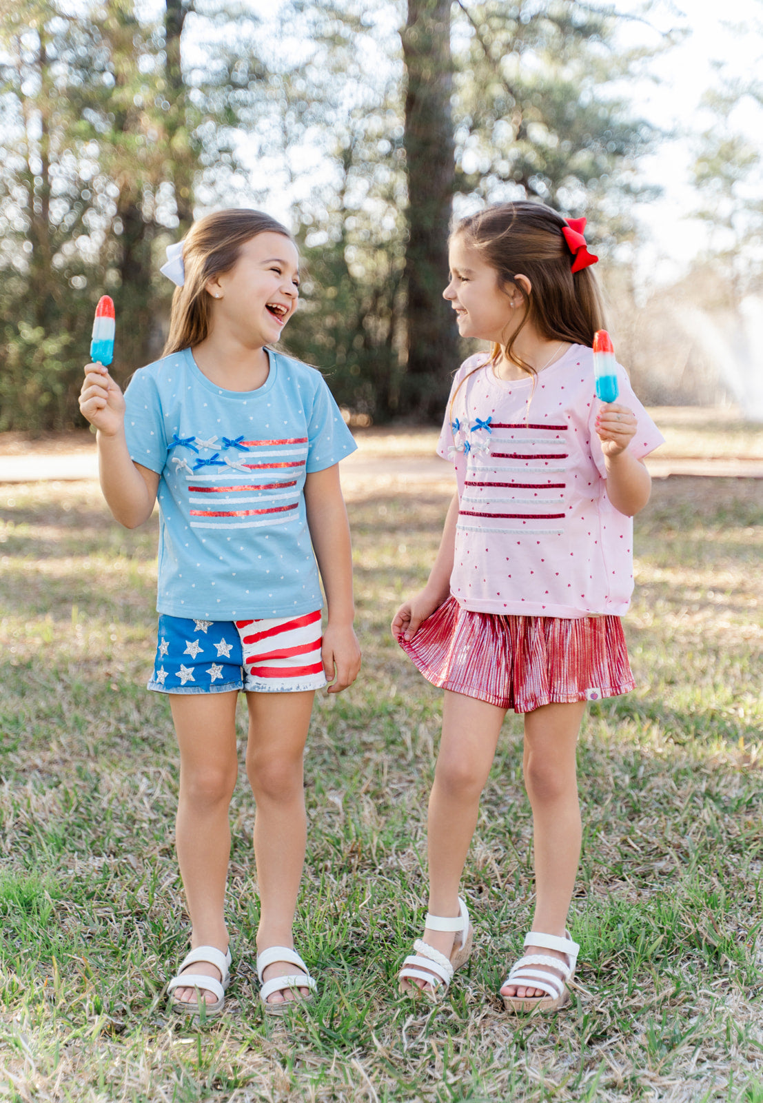 Graphic Tee - Pink Starry Ribbon
