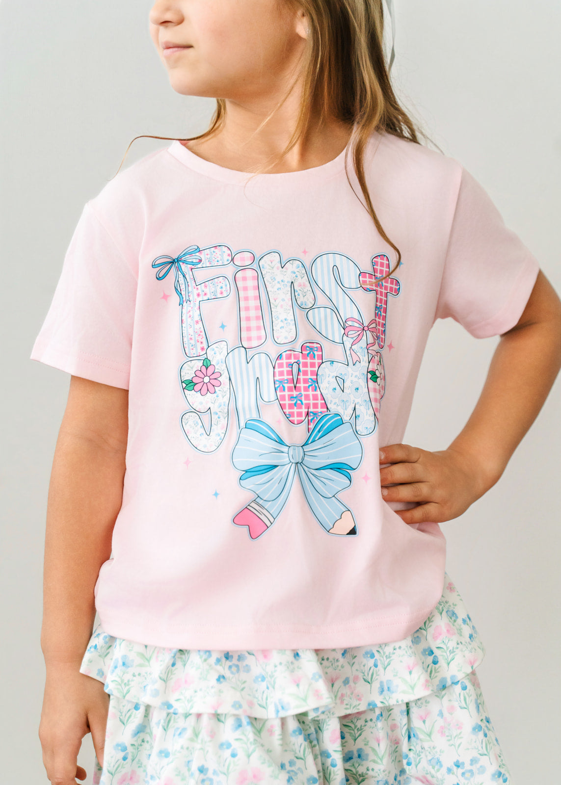 Graphic Tee - First Grade Sweet Meadow