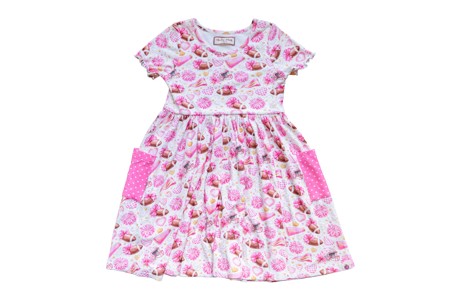 Penelope Ribbed Dress - Sideline Sweetheart