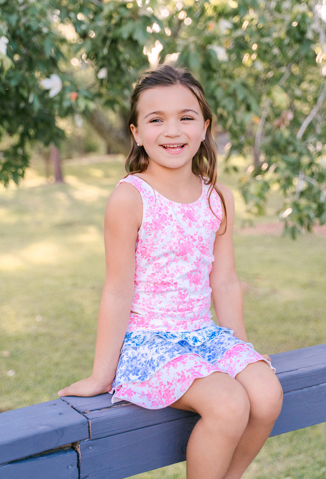 Active Skirt - Toile de Rose (Pre-order)