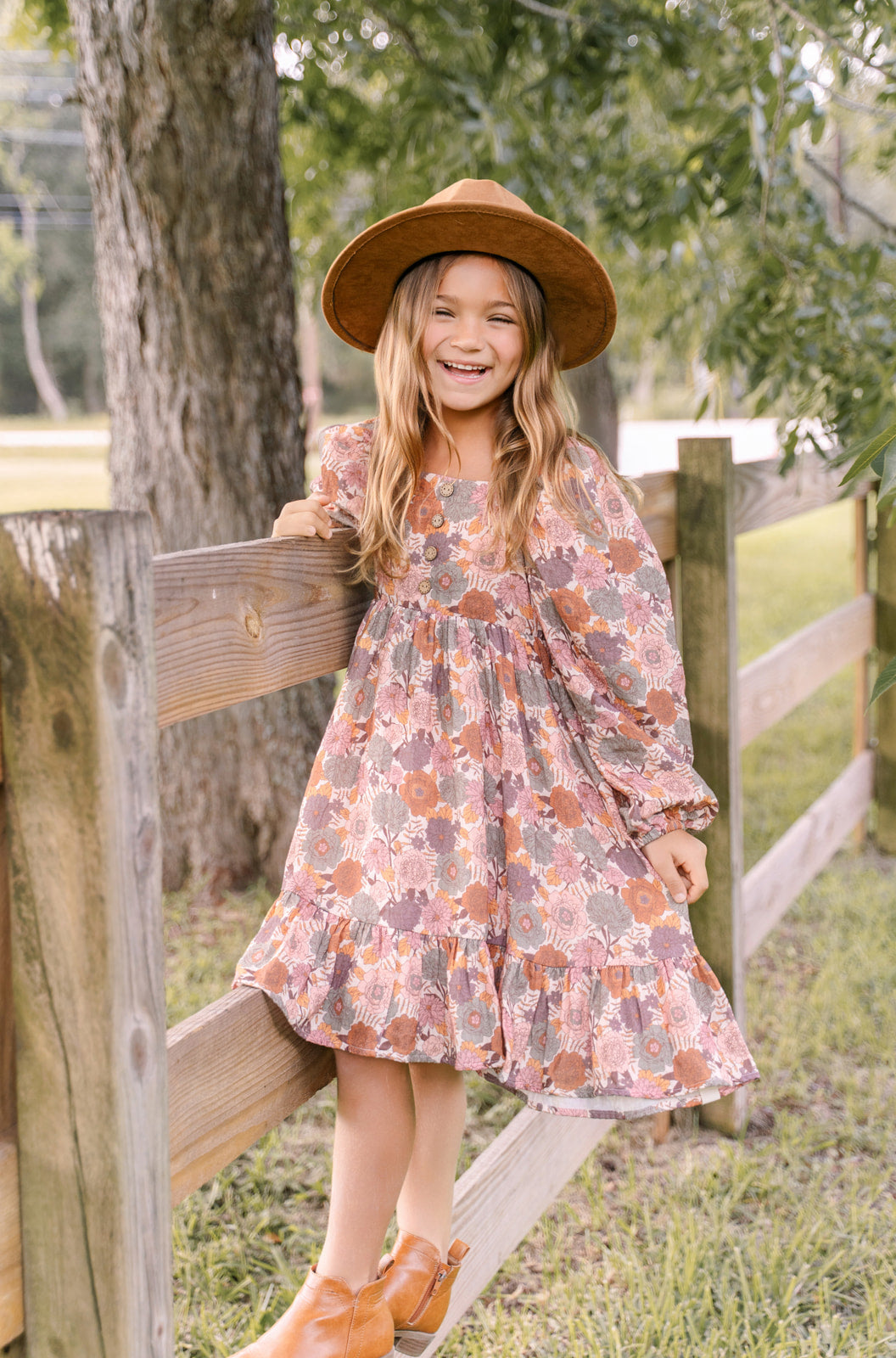 cotton gauze dress Puff Sleeve Blue Size:14 P customizable shoes SPELL Lou Lou Knit With hundreds of 5