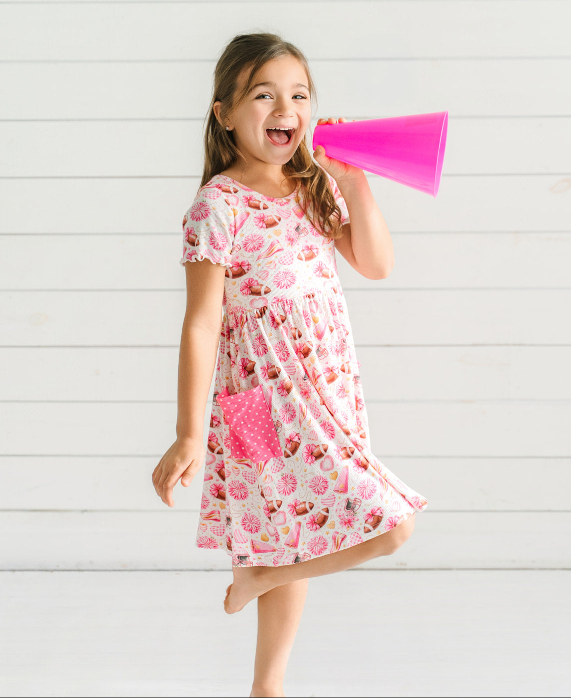 Penelope Ribbed Dress - Sideline Sweetheart