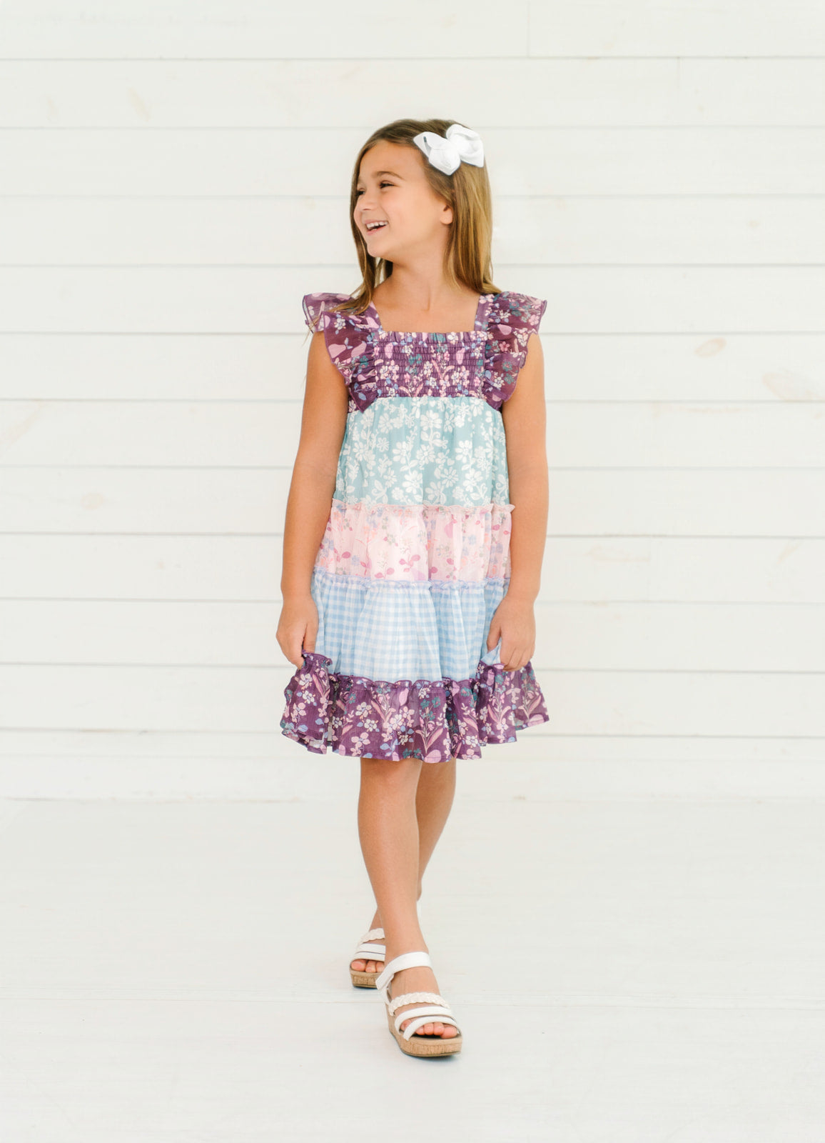 Brielle Dress - Mint & Mulberry