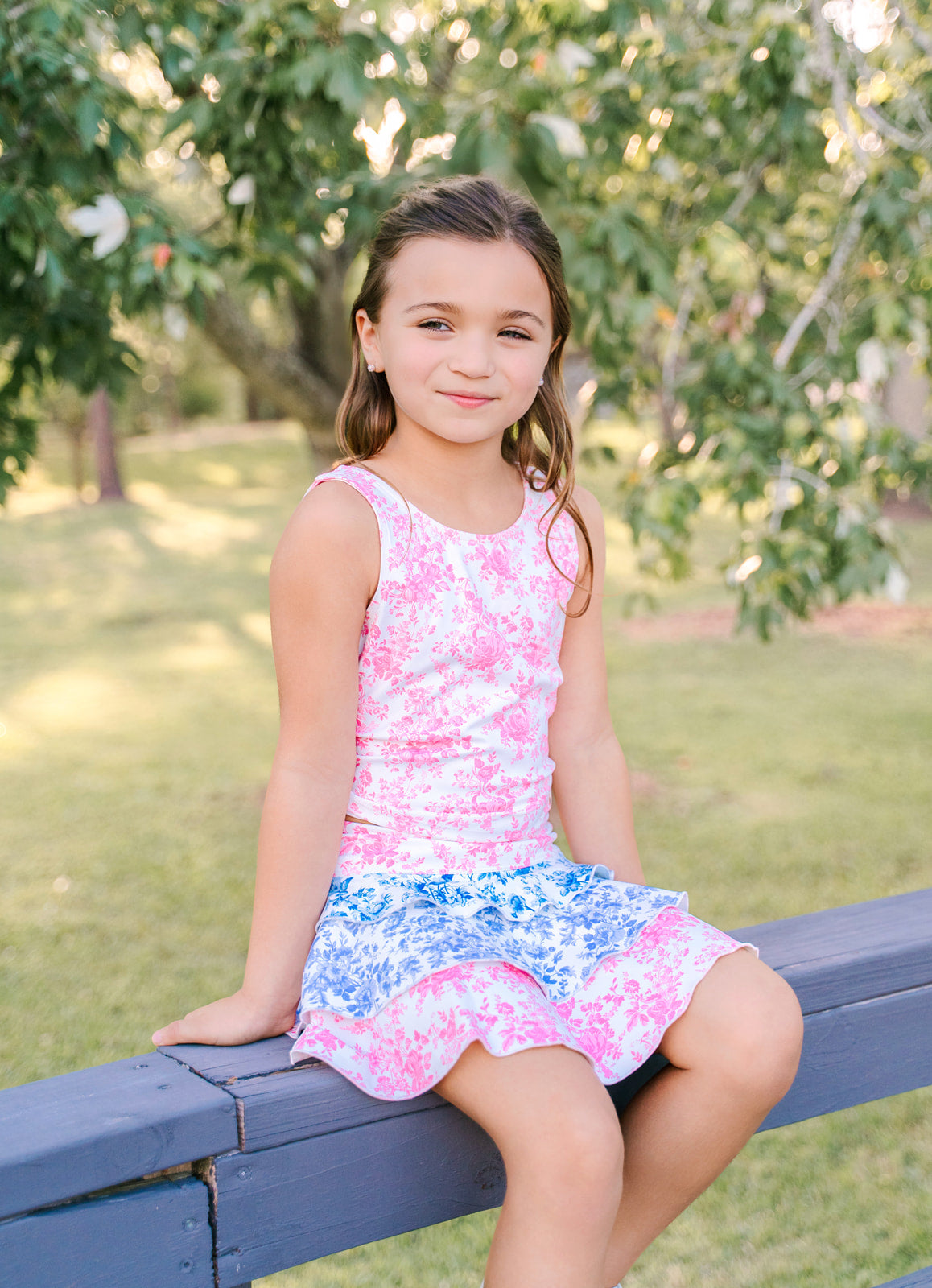 Active Skirt - Toile de Rose (Pre-order)