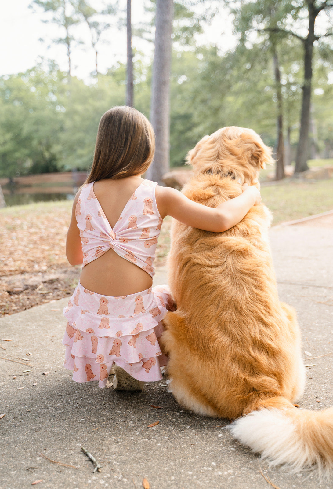 Active Tank - Puppy Bow Parade (Pre-order)