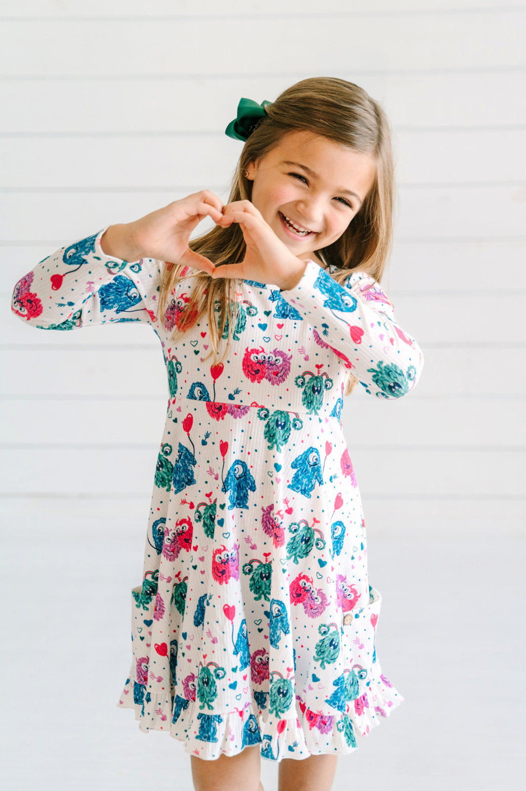 Elara Ribbed Knit Dress - Monster Love