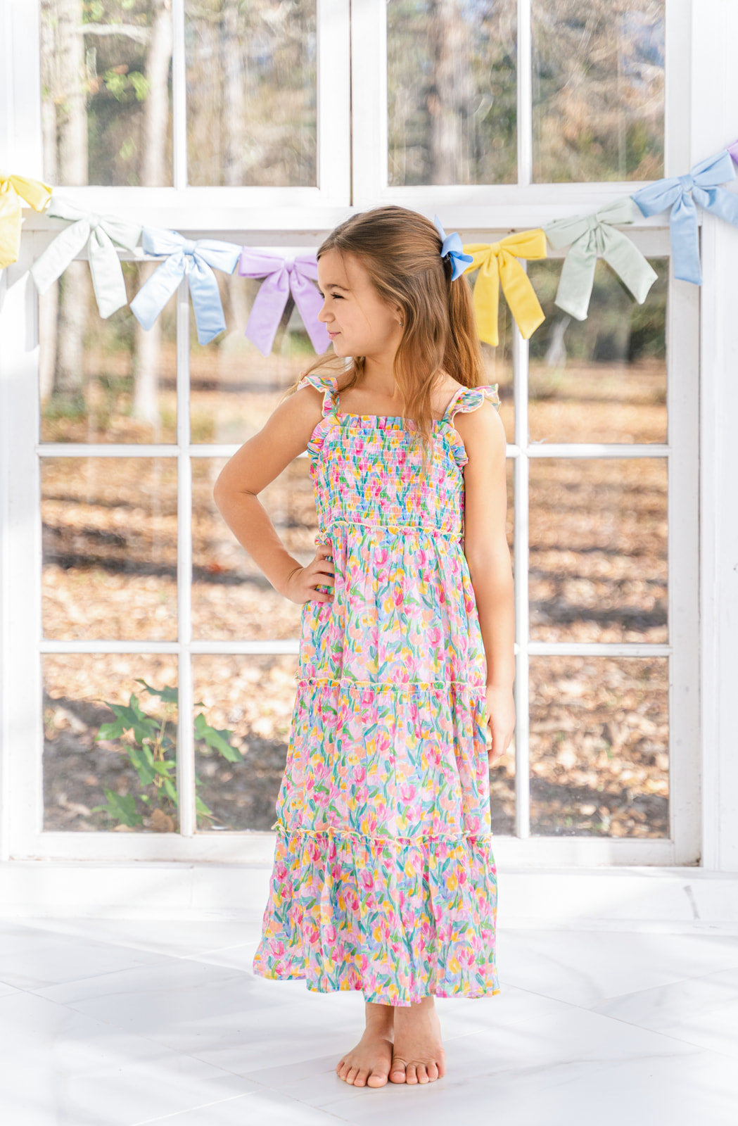 Fiona Maxi Dress - Tulip Twirl
