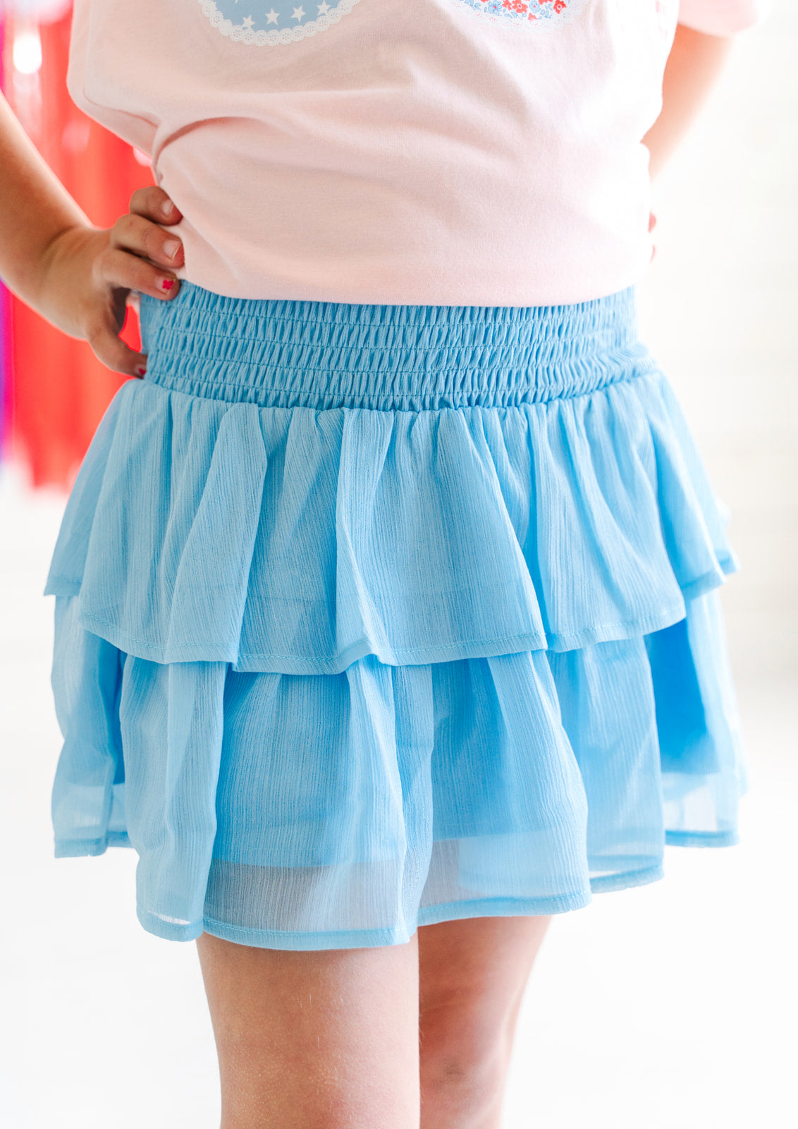 Blair Skirt - Blue Porcelain (Pre-Order)