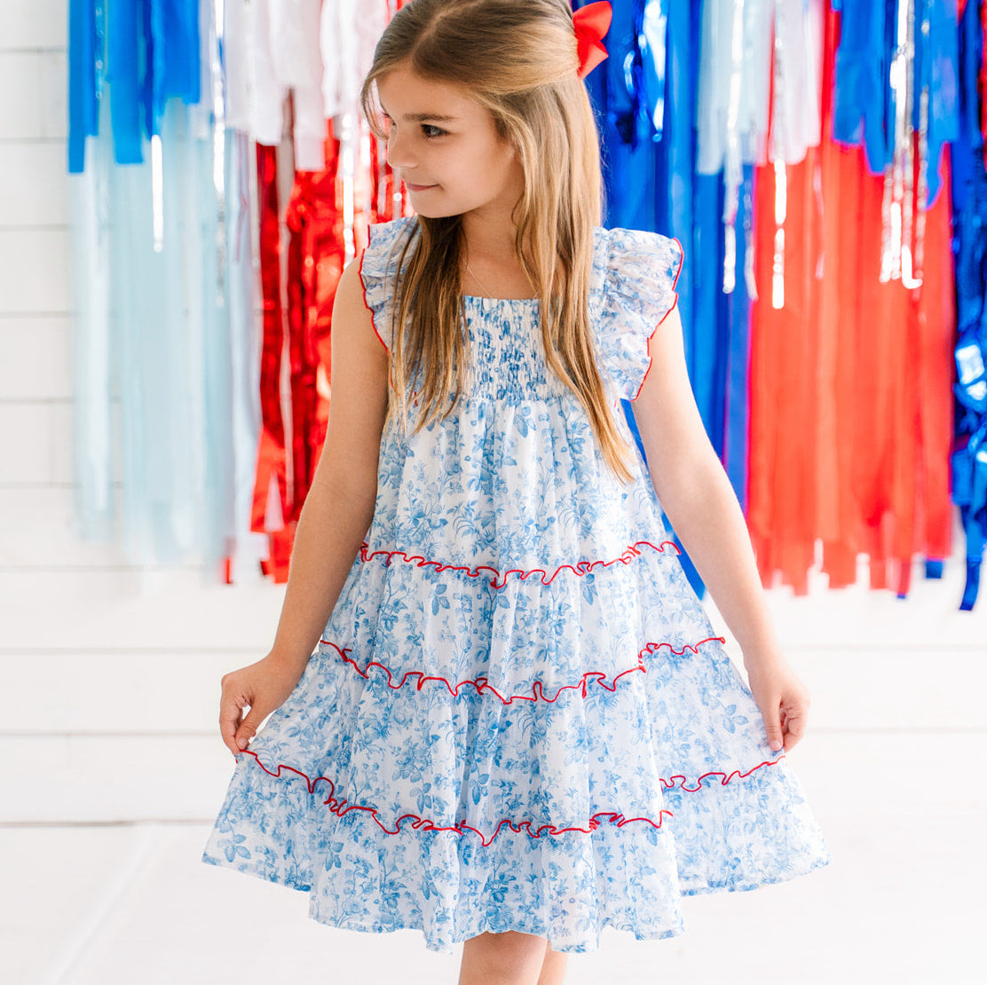 Brielle Dress - American Bluebell (Pre-Order)