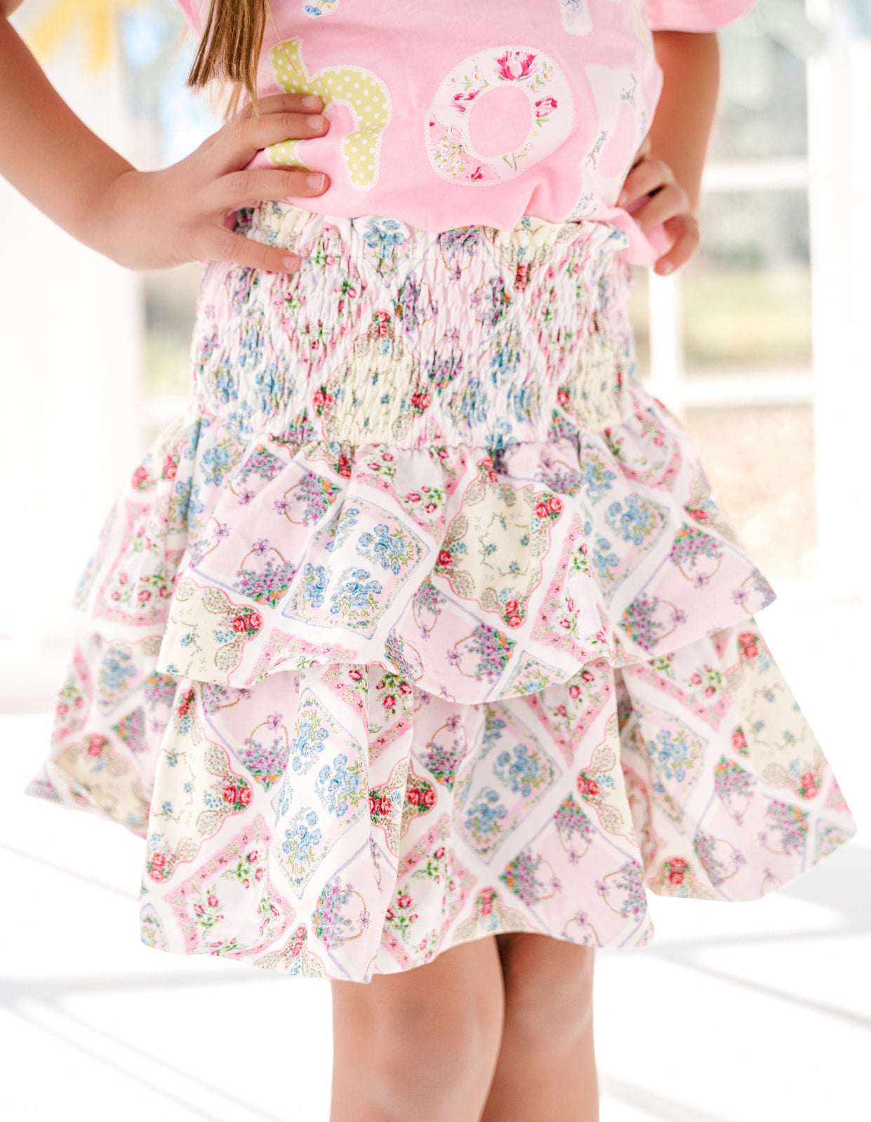 Blair Skirt - Heirloom Blooms