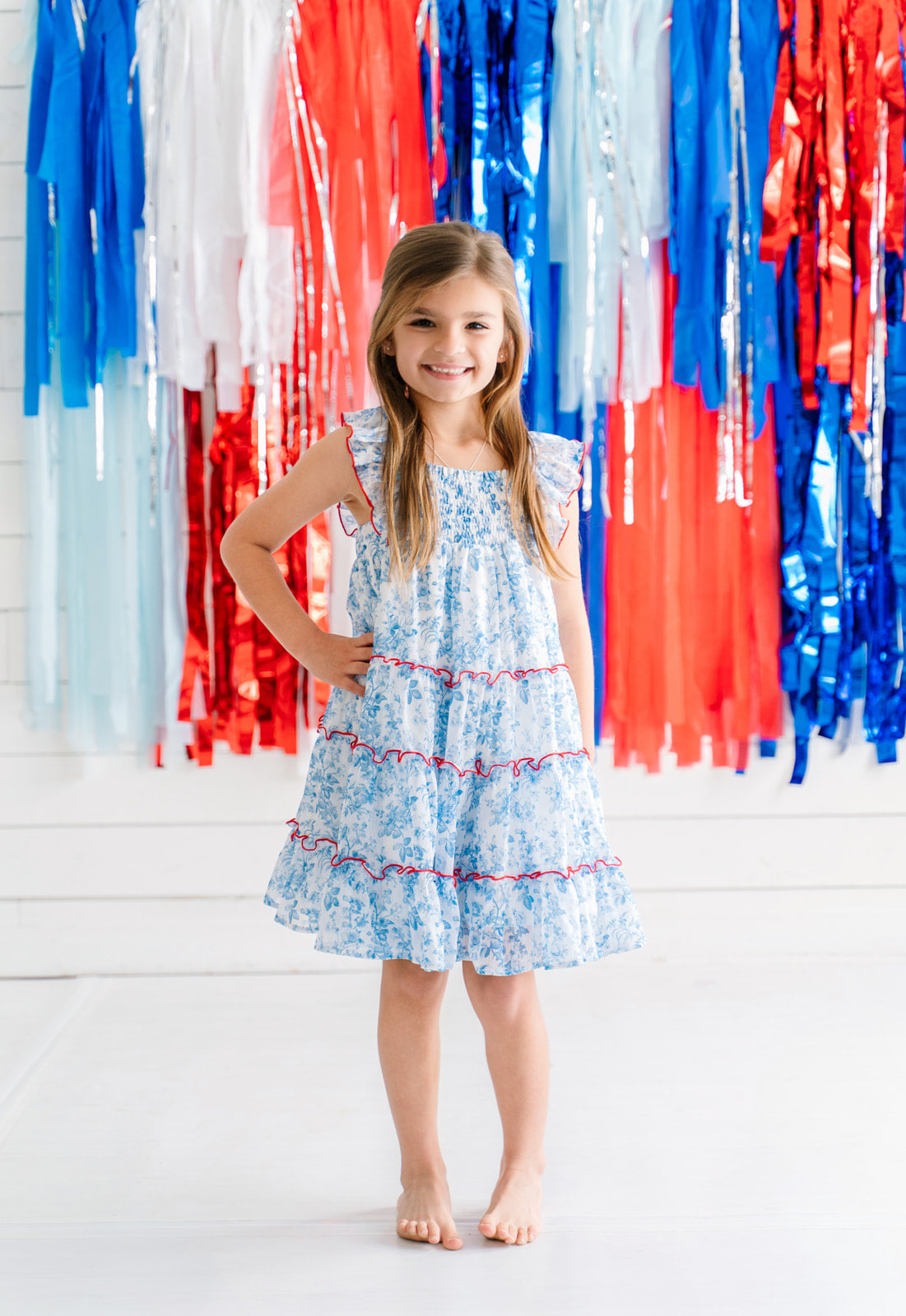 Brielle Dress - American Bluebell