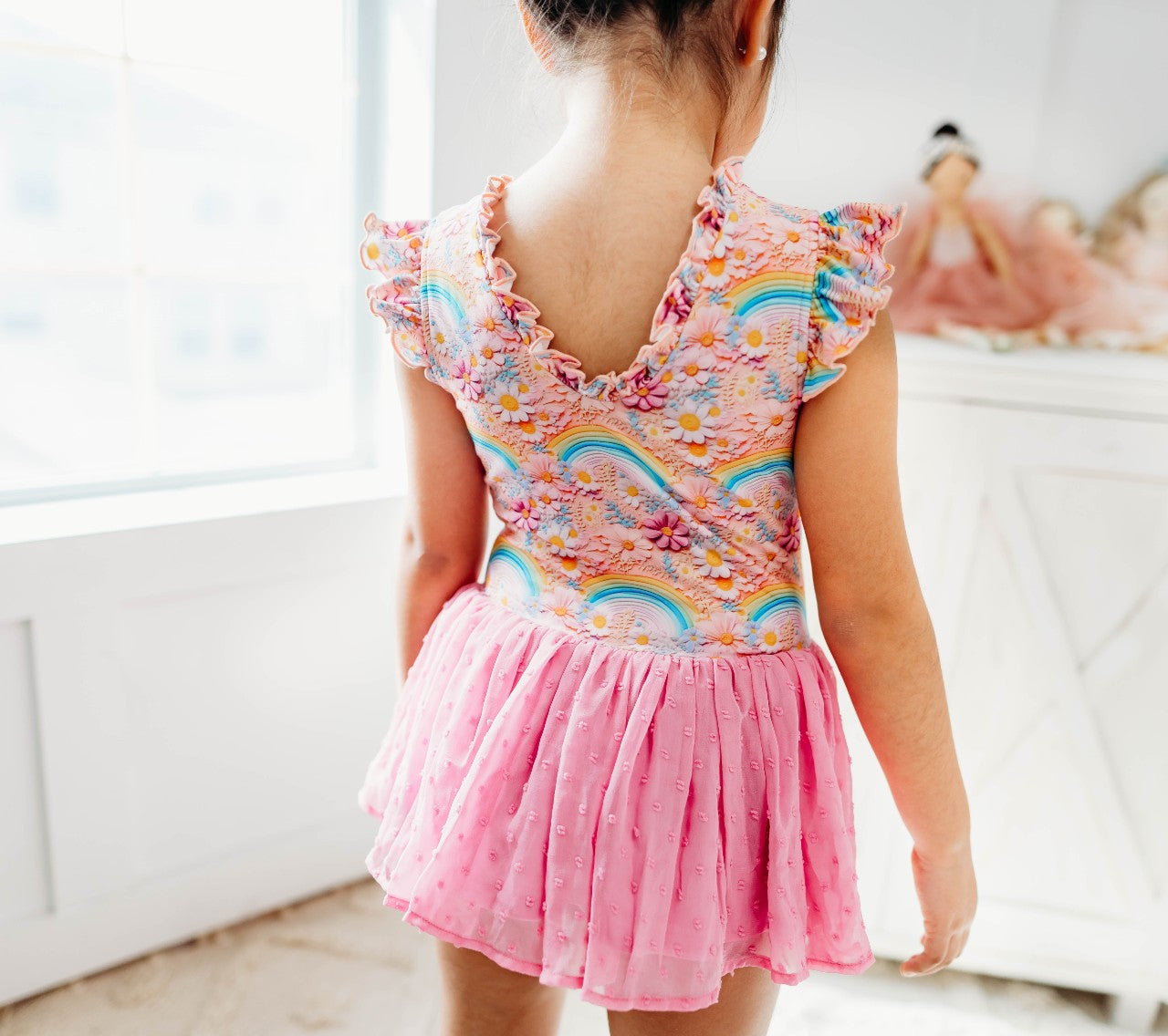 Farrah Clipdot Leotard - Chasing Rainbows