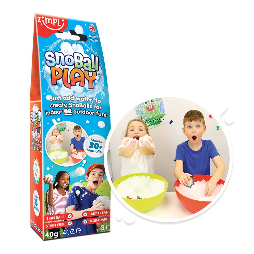 Snoball Play - DIY Snow Toy