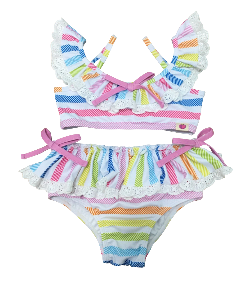 Vera Swimsuit - Sugar Stripe