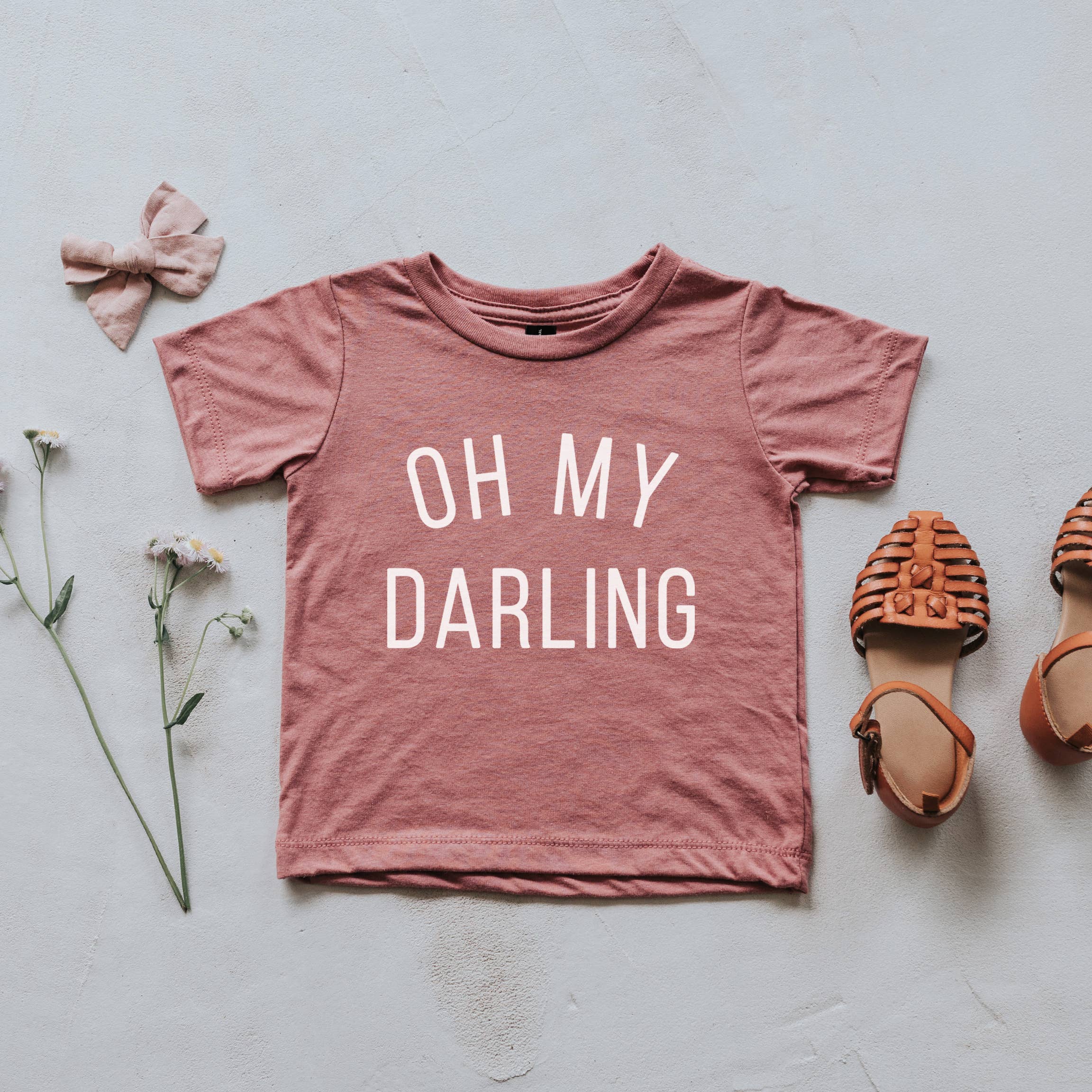 Oh My Darling Tee - Vintage Style