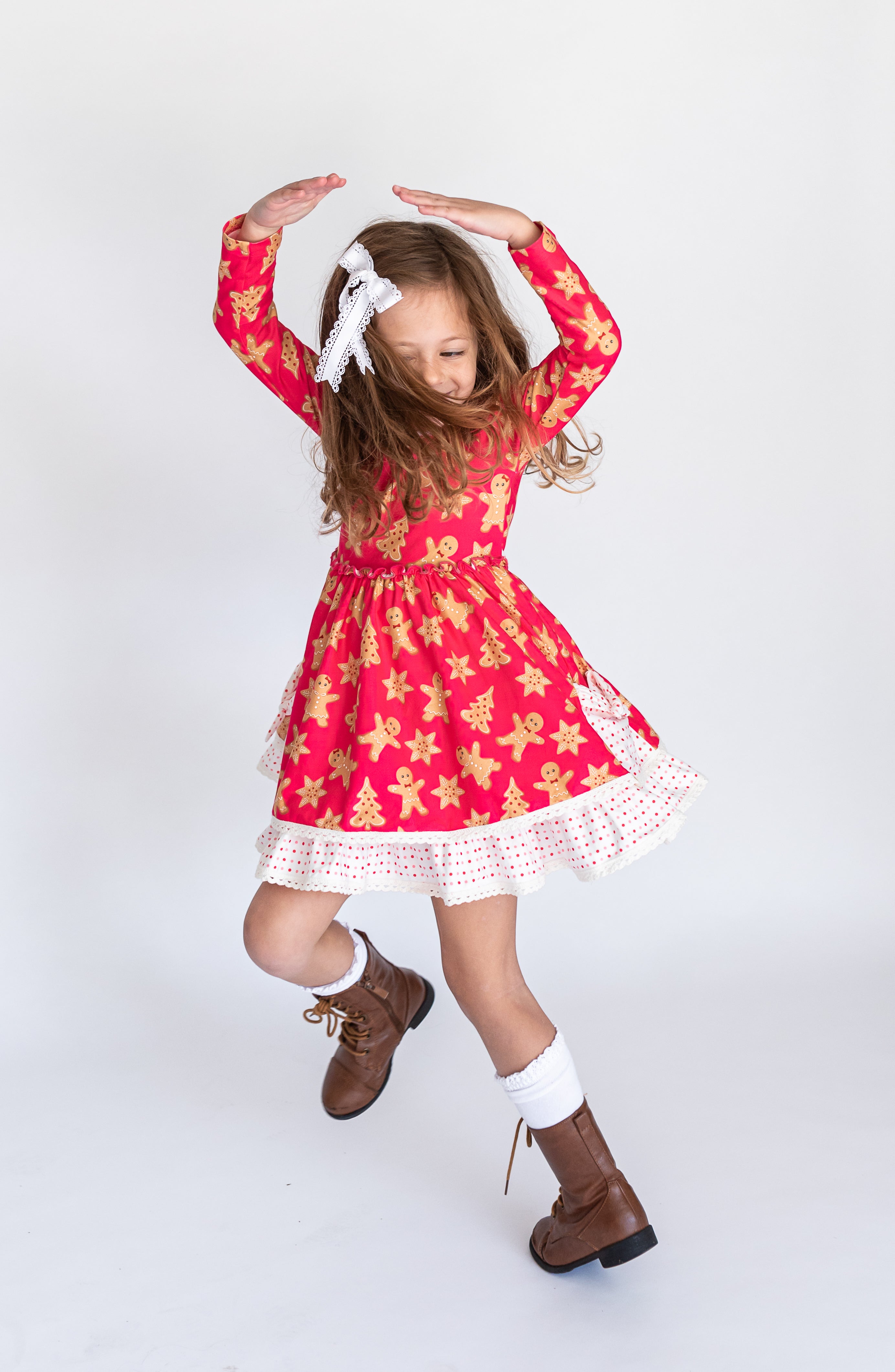 Myra Knit Dress - Gingerbread