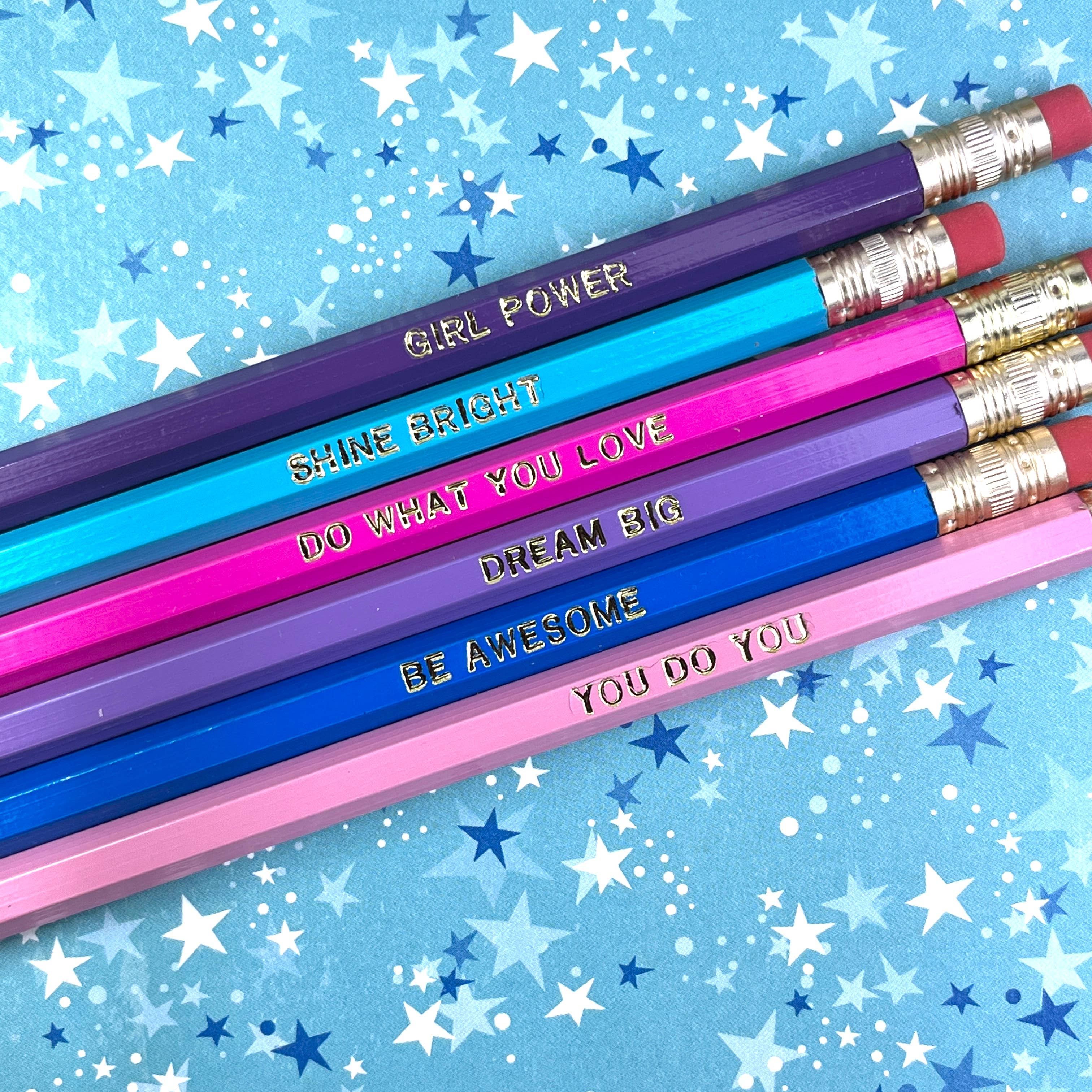 Pencil Set - Girl Power