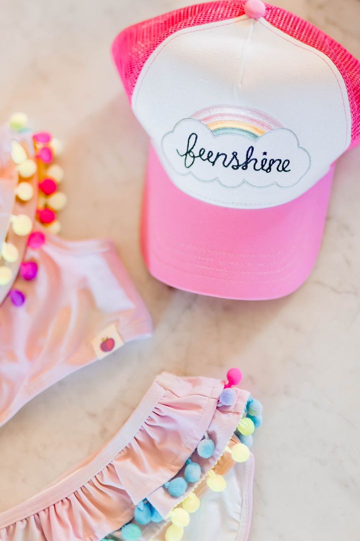 Pink Trucker Hat - Funshine