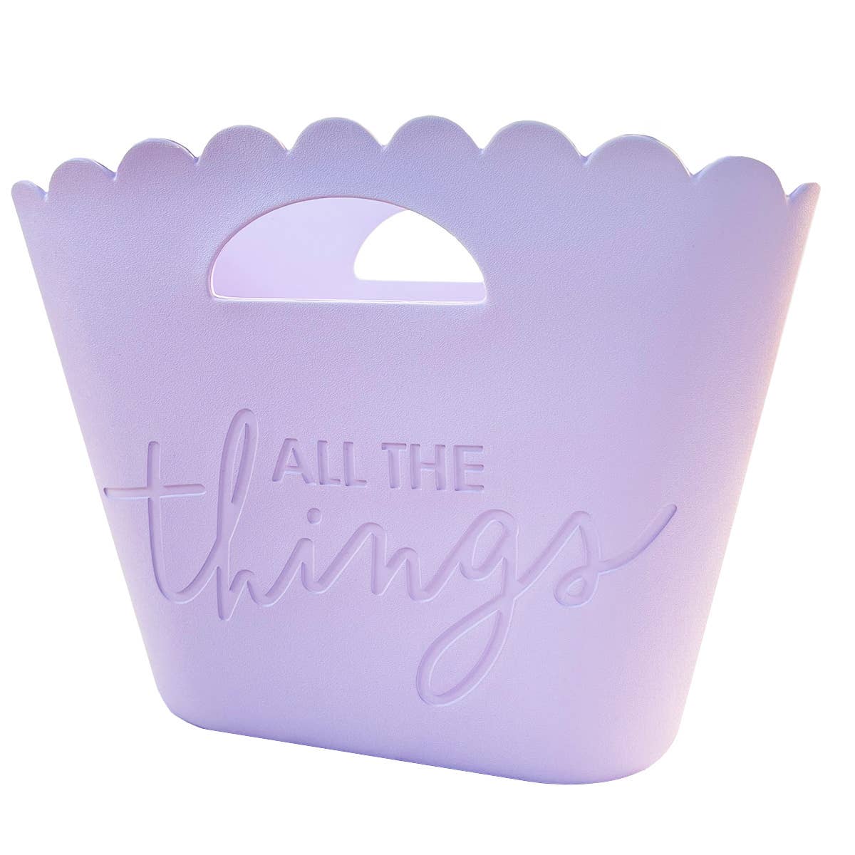 Packed Party 'All The Things' Jelly Tote | Lavender