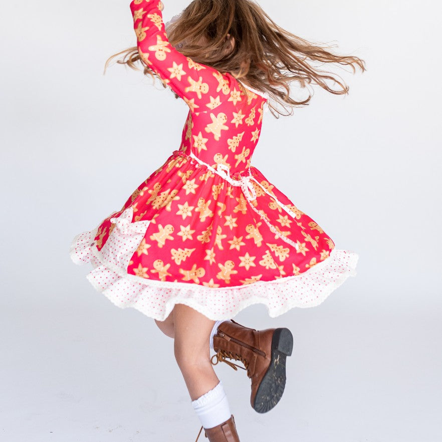 Myra Knit Dress - Gingerbread