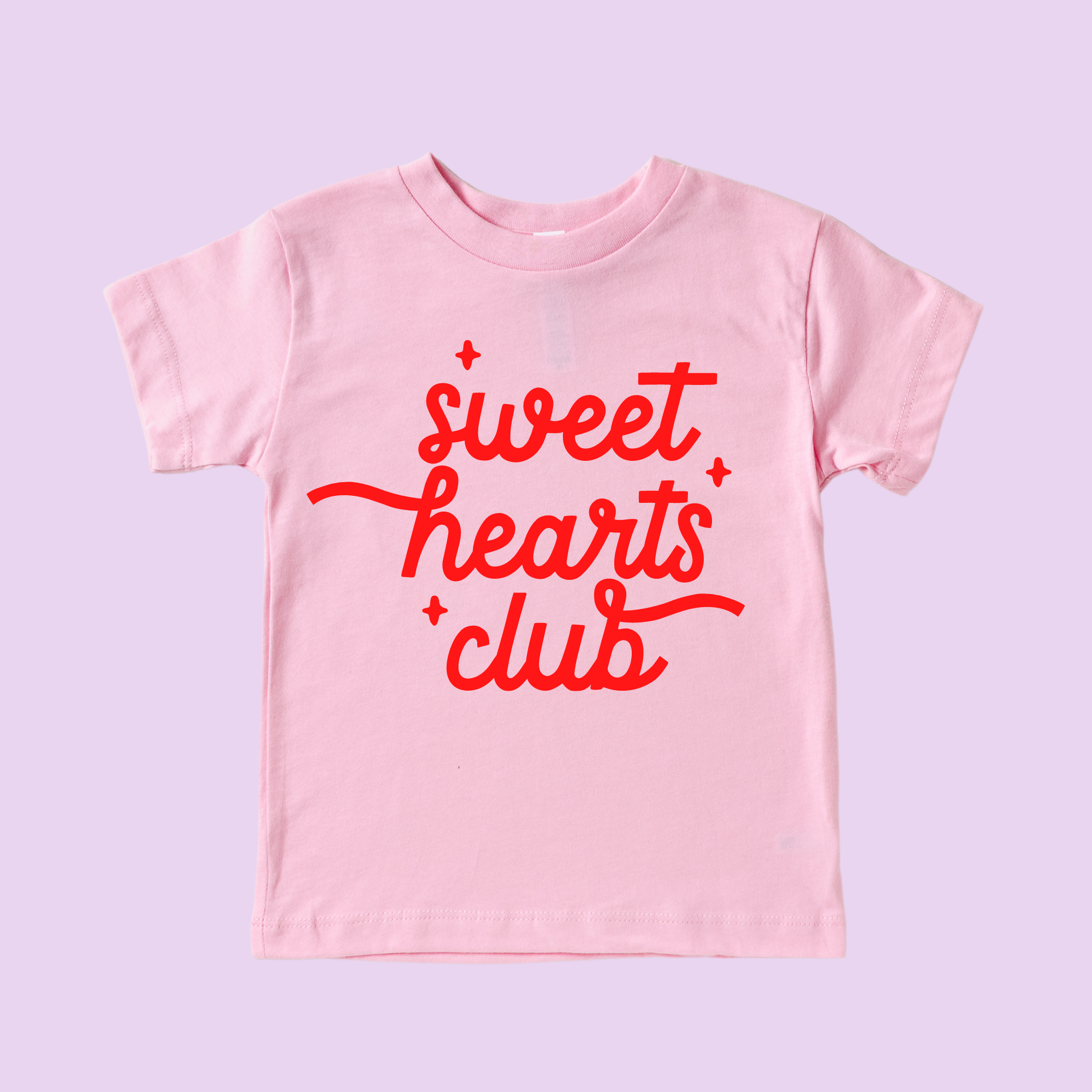 Sweet Hearts Club Tee - Vintage Style