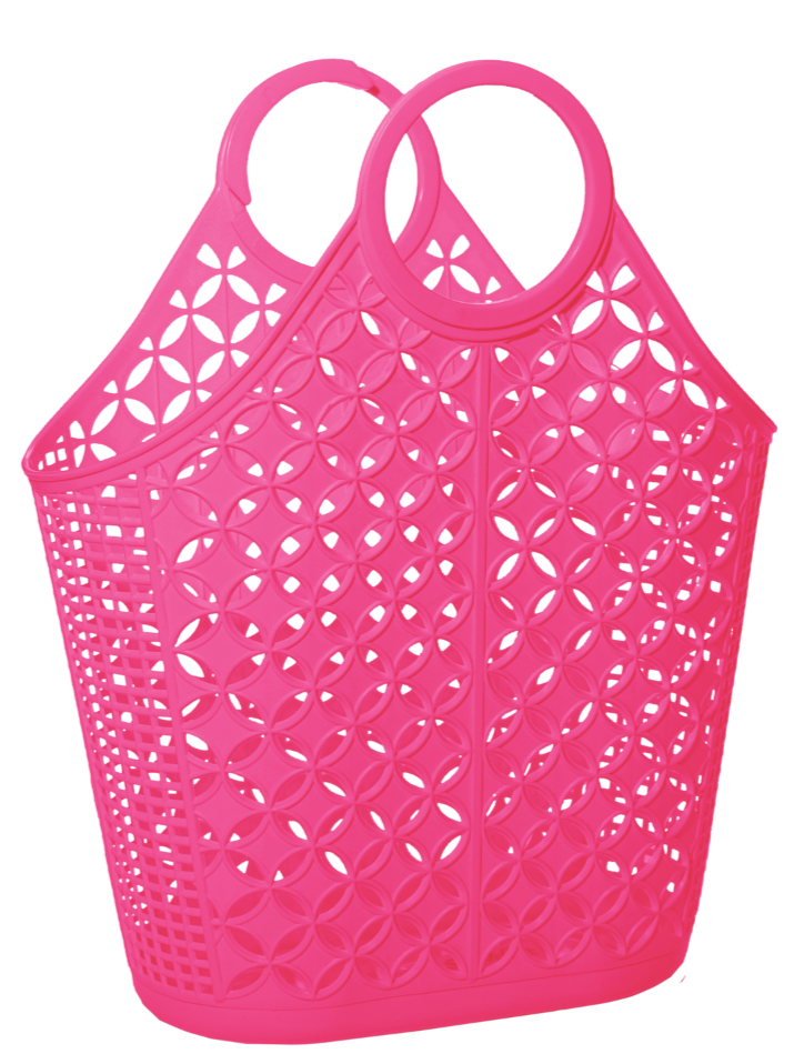 Atomic Tote Jelly Bag - Berry Pink