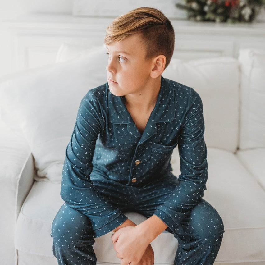 Boy's Loungewear Set - Holly Jolly