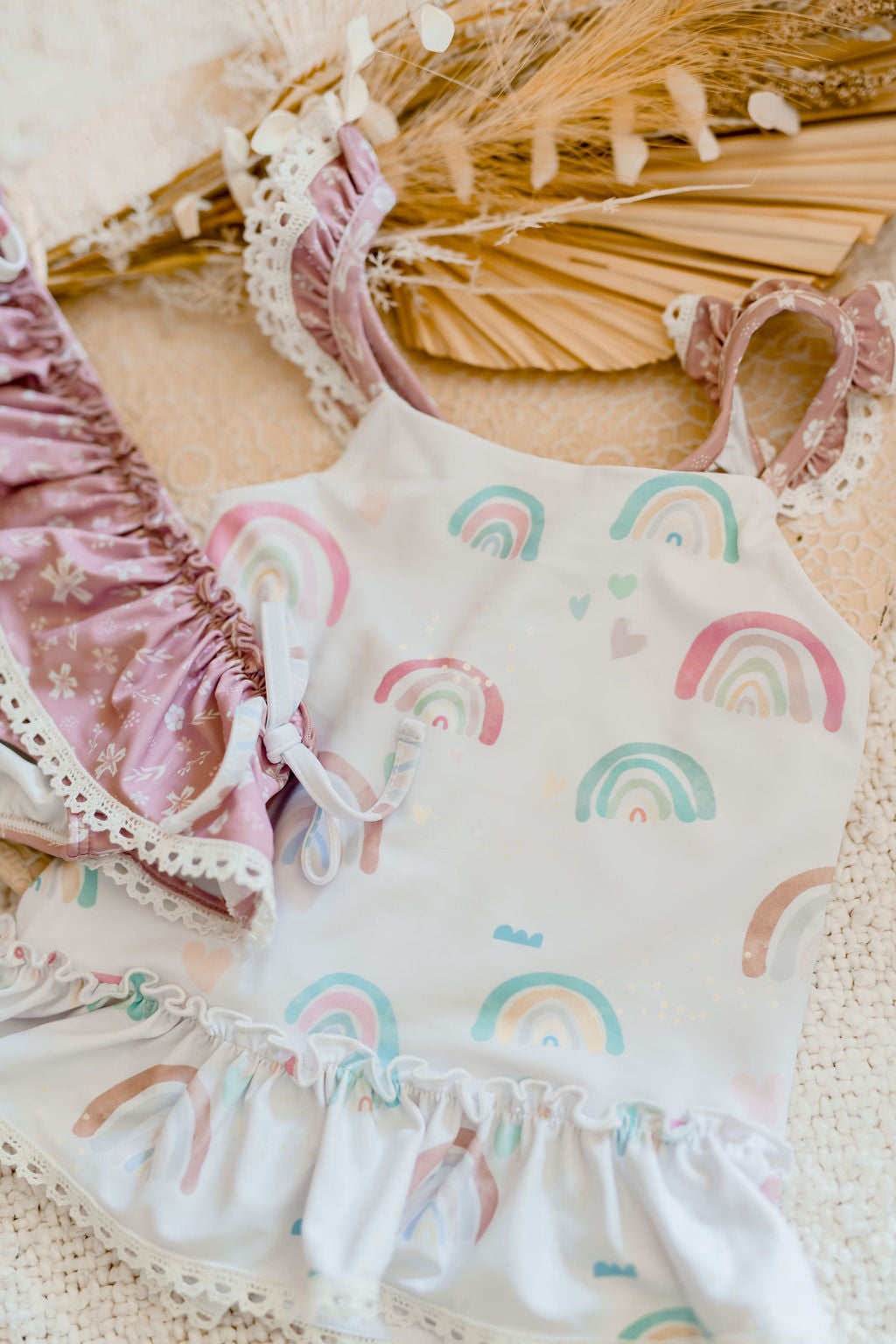 Selah Tankini Swimsuit - Over the Rainbow