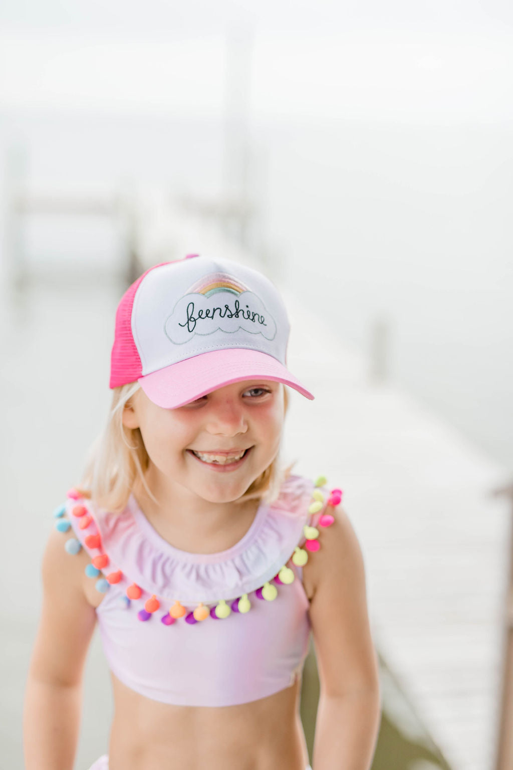 Pink Trucker Hat - Funshine
