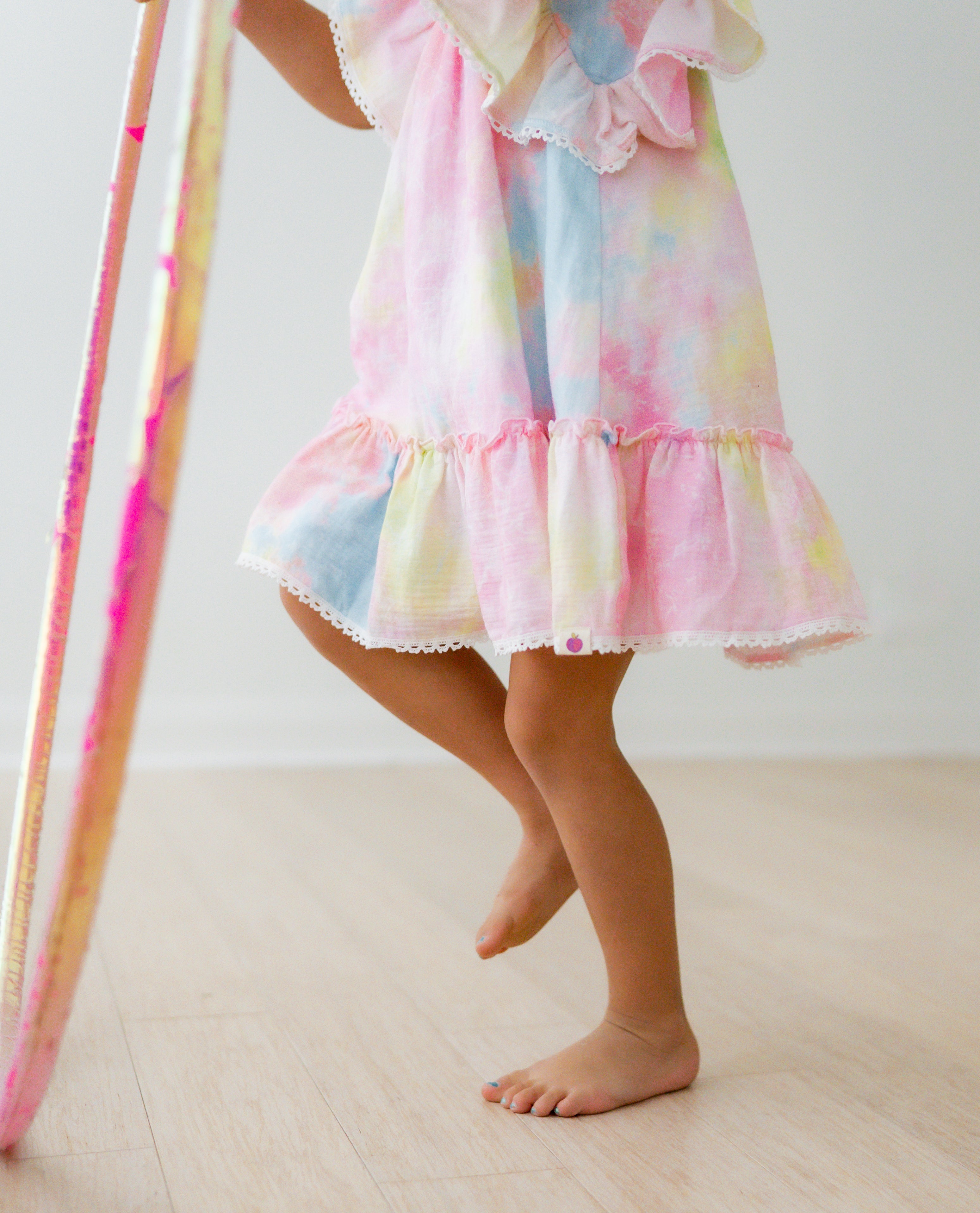 Nora Dress - Rainbow Brite