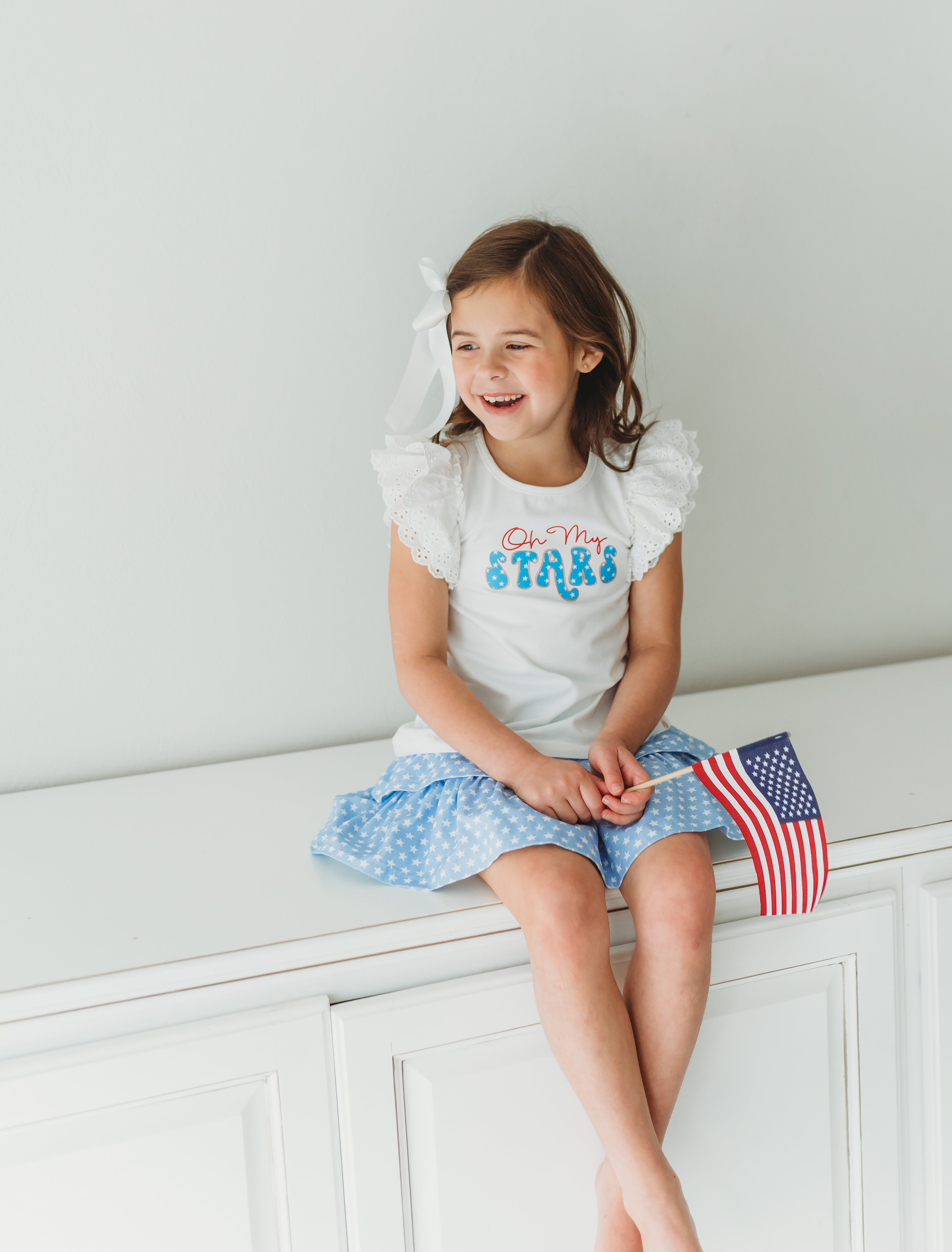 Vintage Eyelet Tee - Oh My Stars